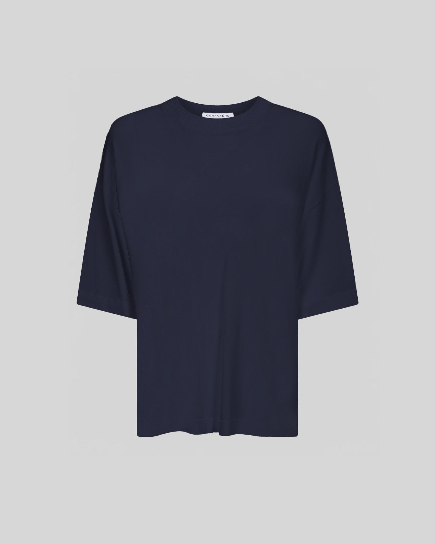 Maglia Girocollo in Viscosa con Maniche 3/4 - Caractère
