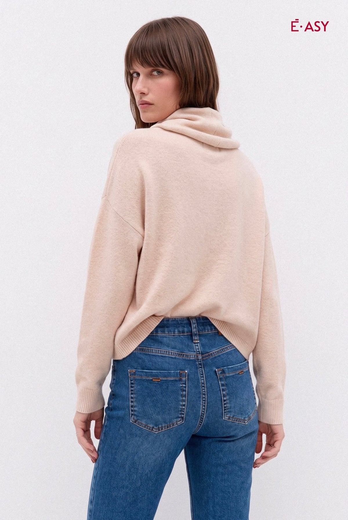 Maglione Dolcevita Donna in Maglia Fine - Caractère