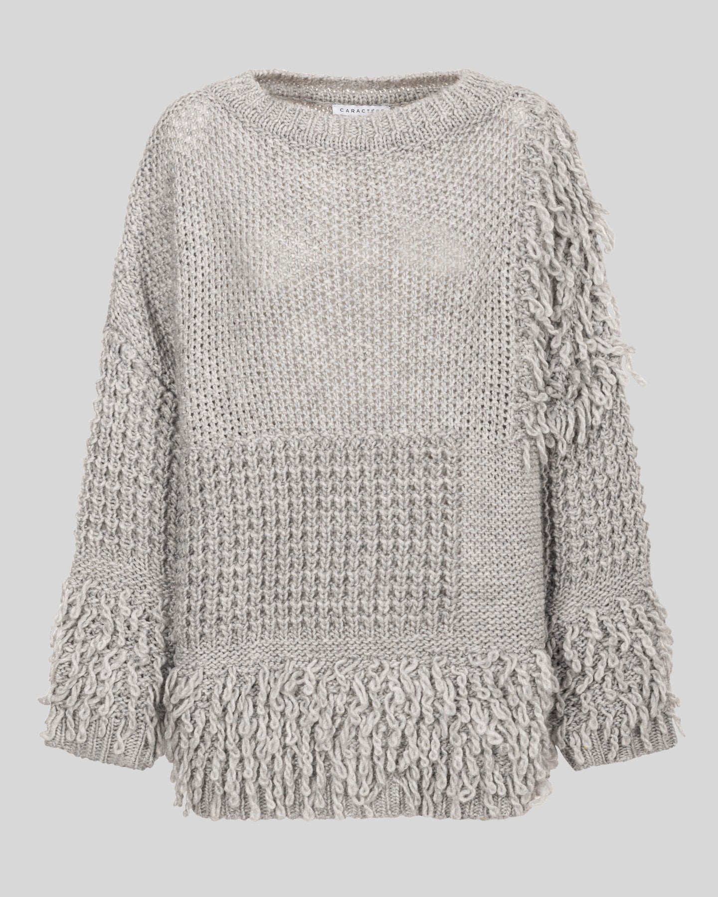 Maglione over in misto lana - Caractère