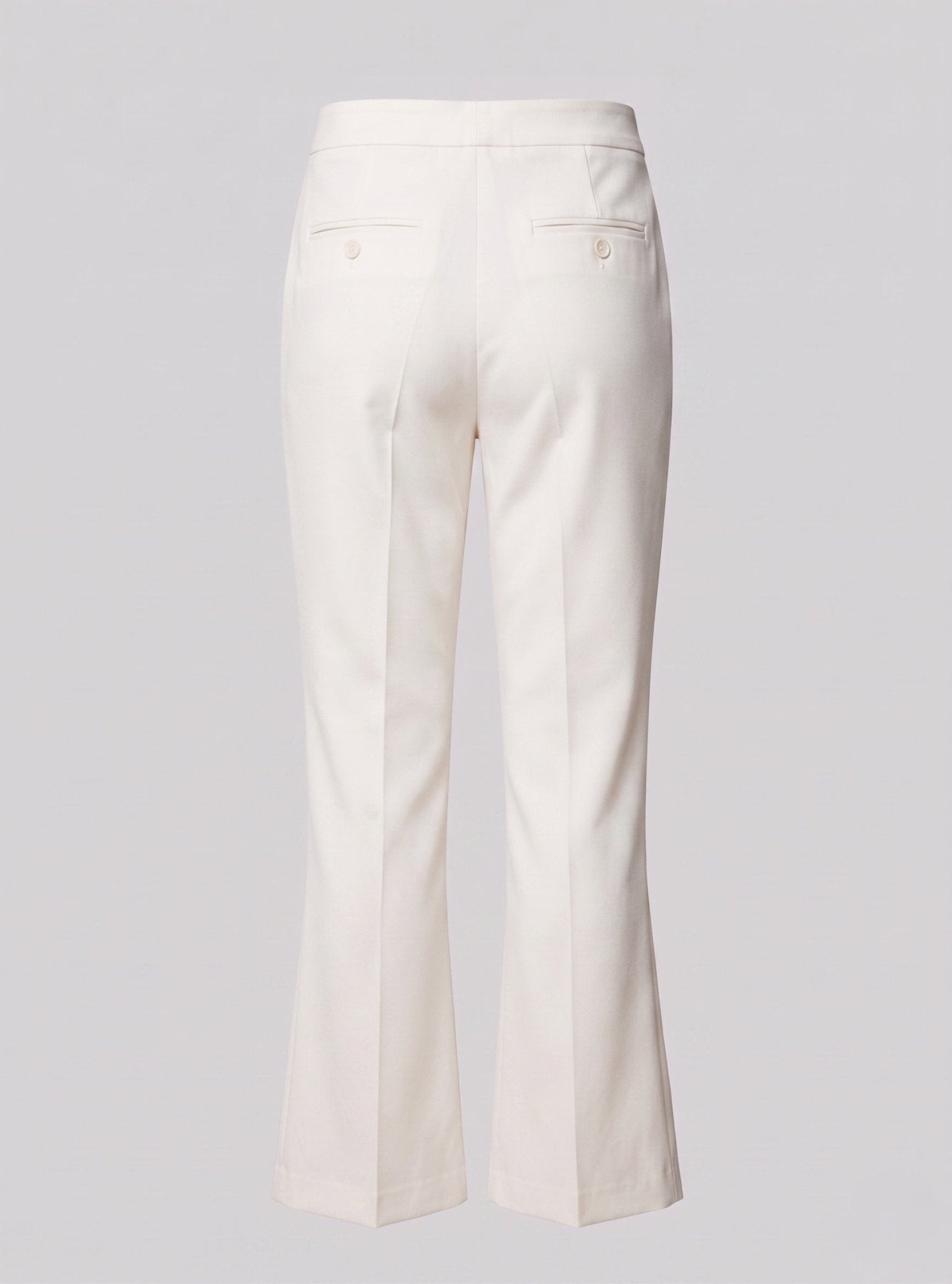 Pantalone a trombetta in cotone stretch - Caractère