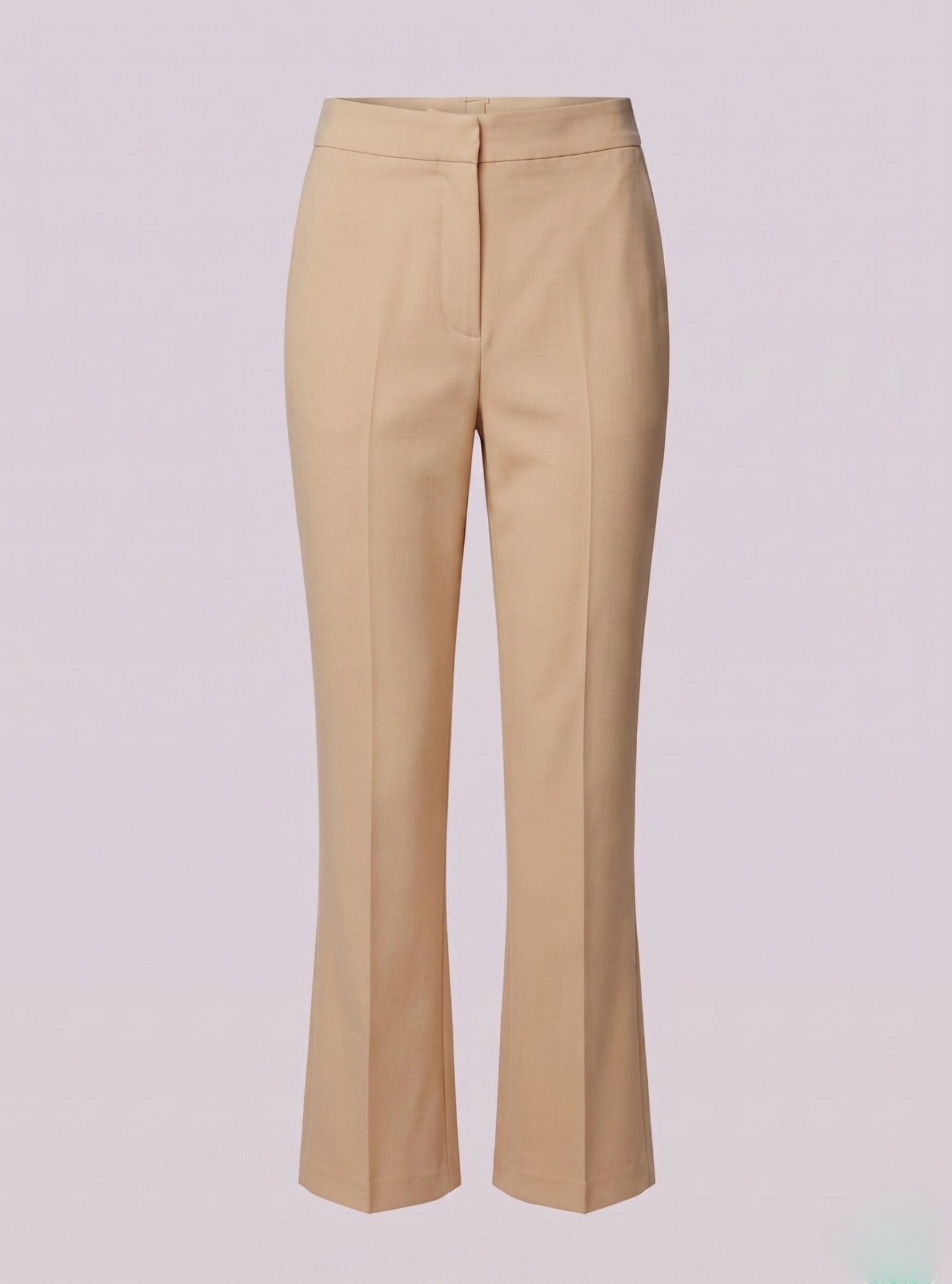 Pantalone a trombetta in cotone stretch - Caractère