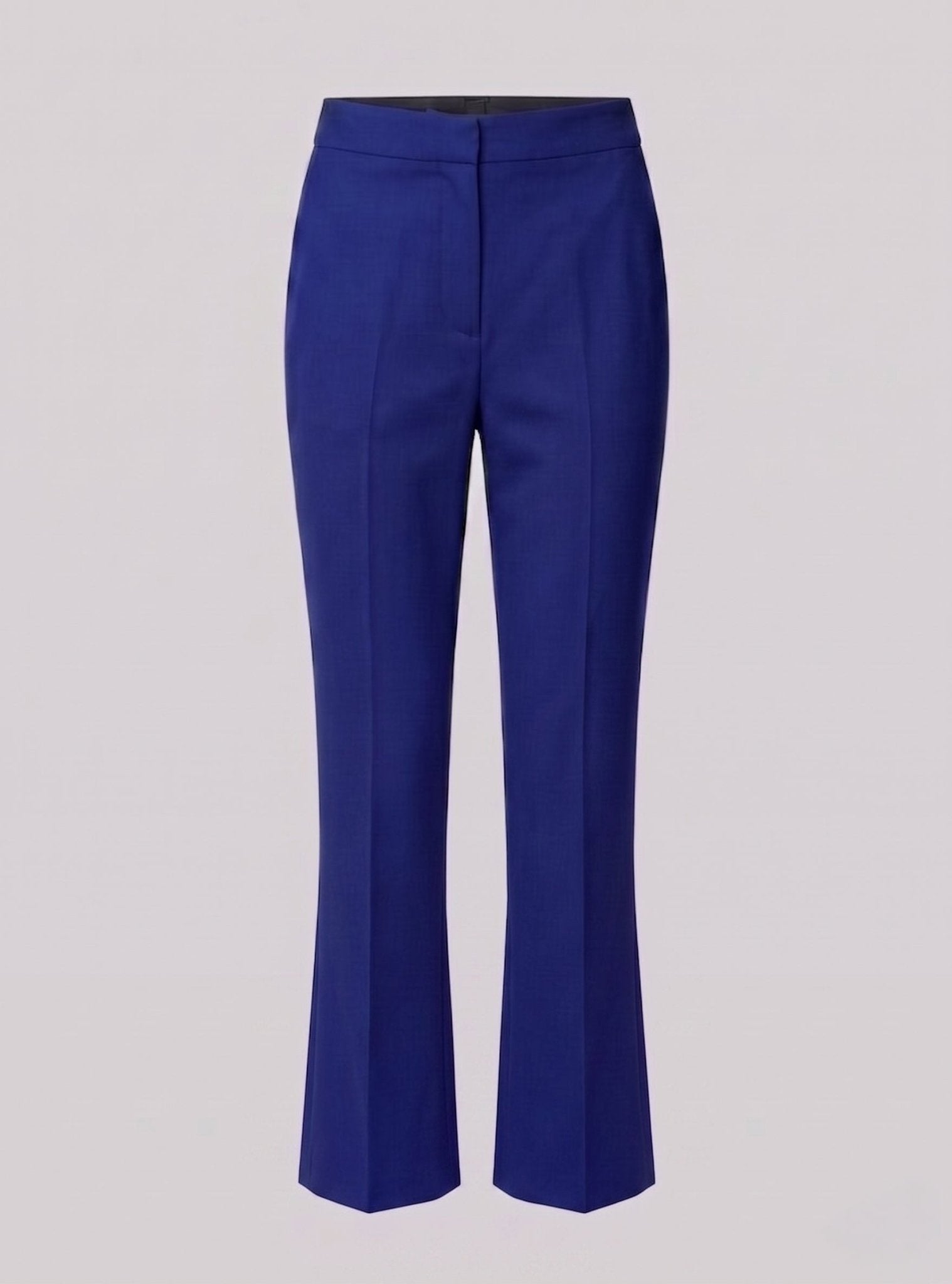 Pantalone a trombetta in cotone stretch - Caractère