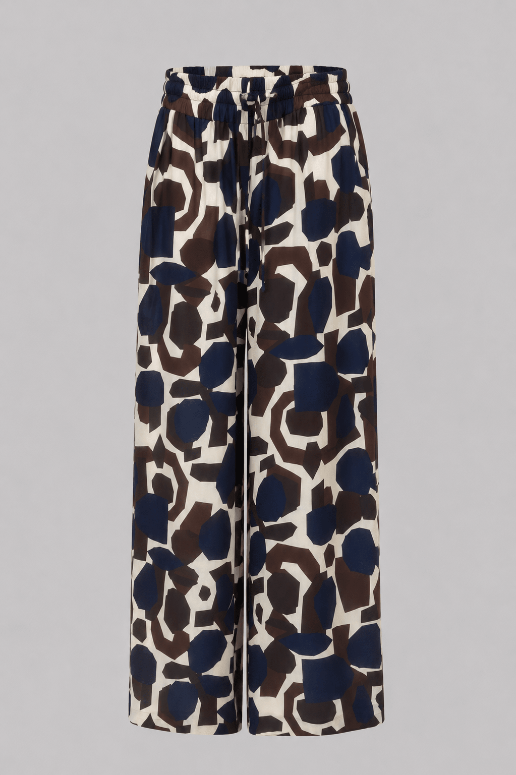Pantalone Ampio Vita Elastica in Cotone - Caractère