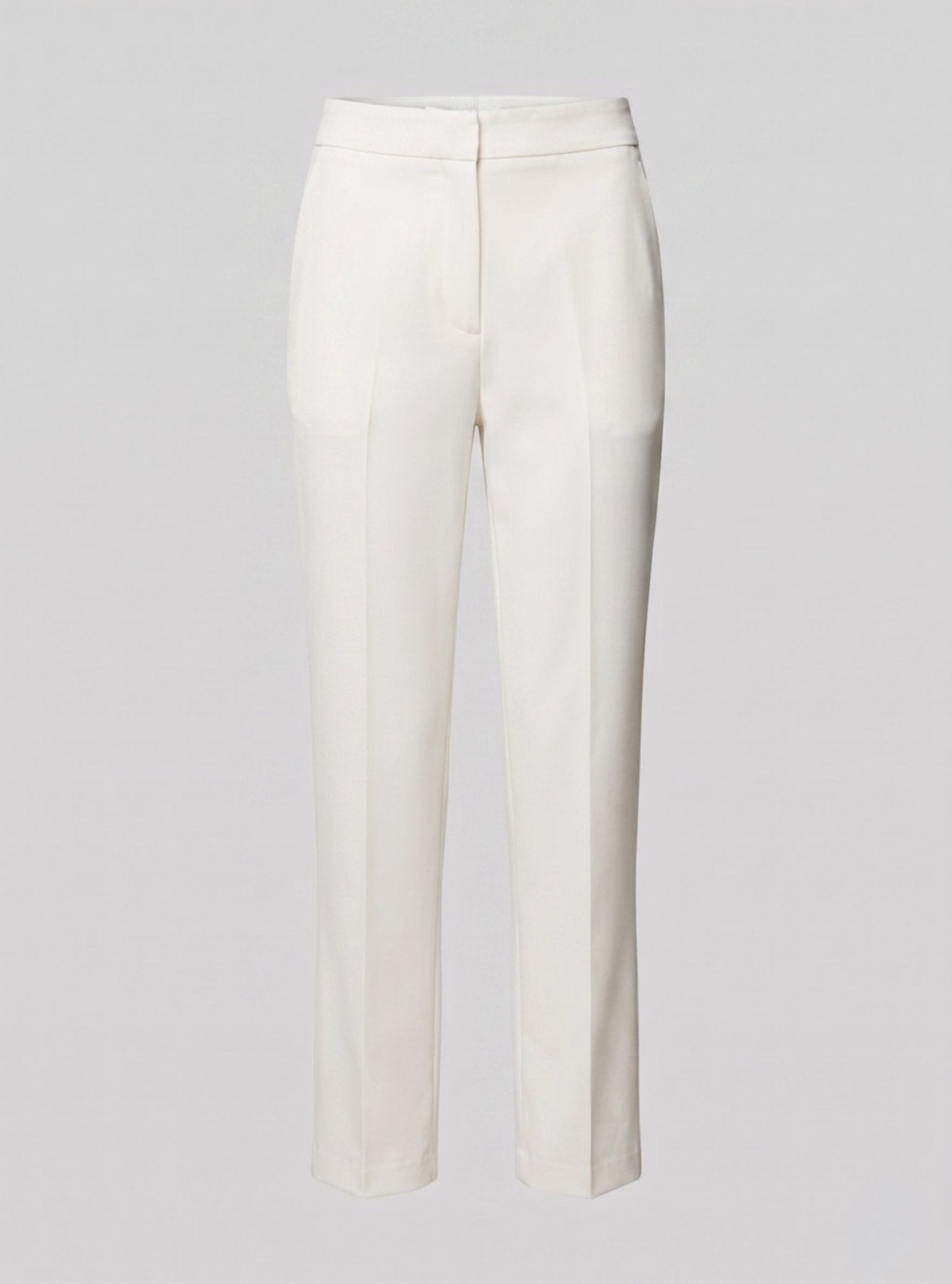 Pantalone completo a sigaretta in cotone stretch - Caractère