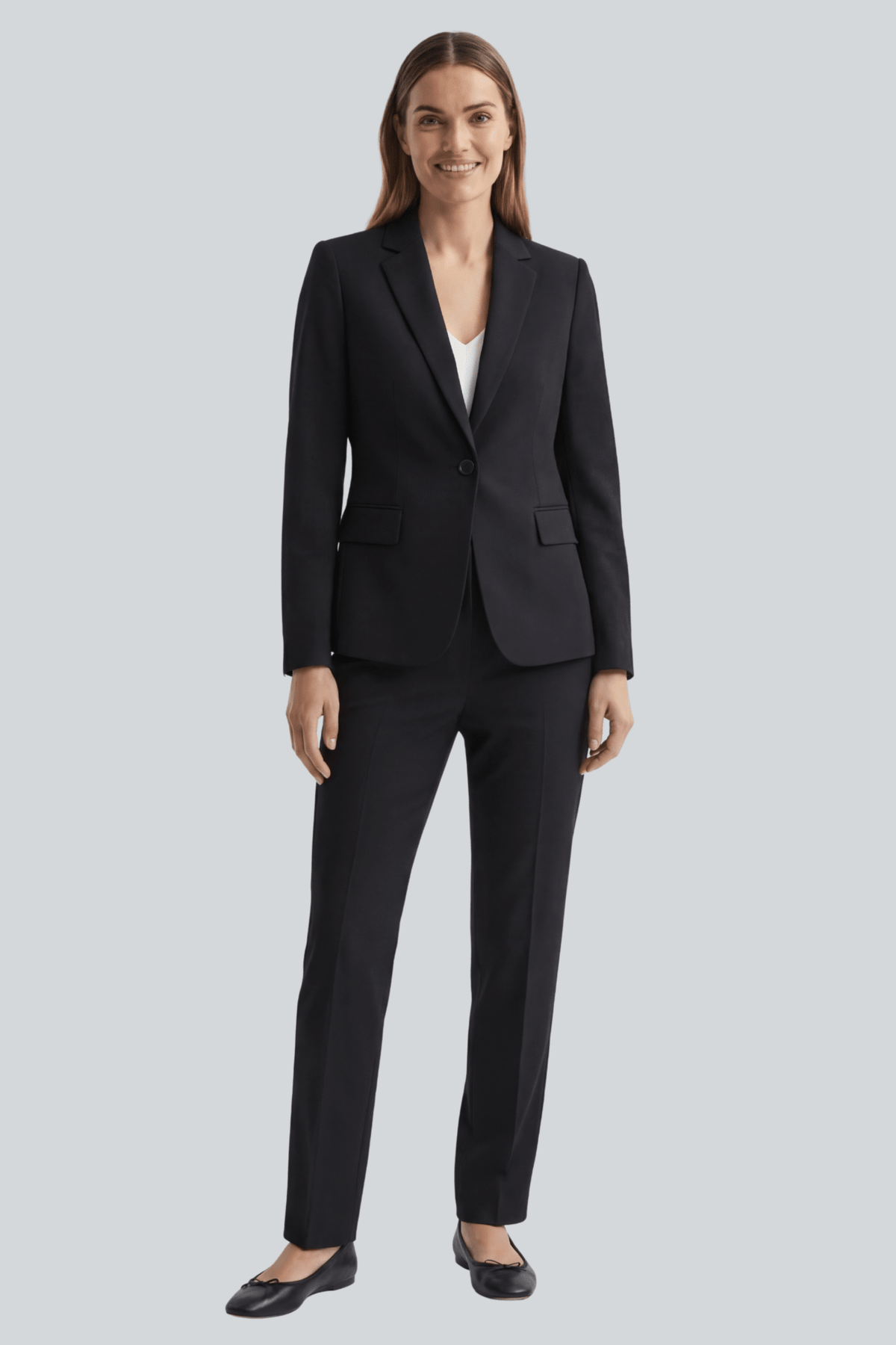 Pantalone Donna Completo a sigaretta in Crepe - Caractère