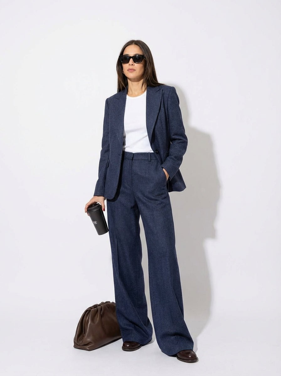 Pantalone donna completo in denim - Caractère