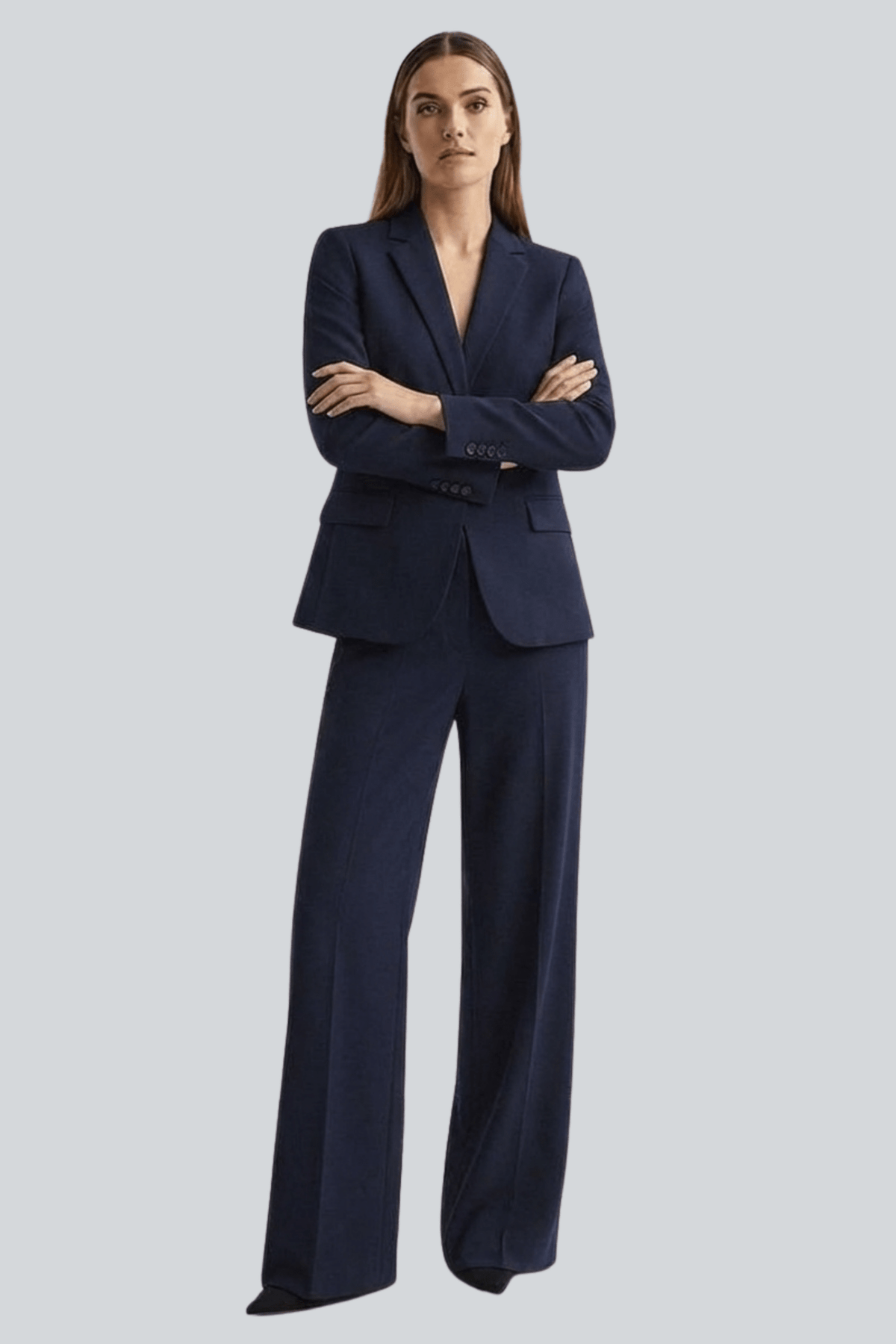 Pantalone Donna Completo largo in Crepe - Caractère