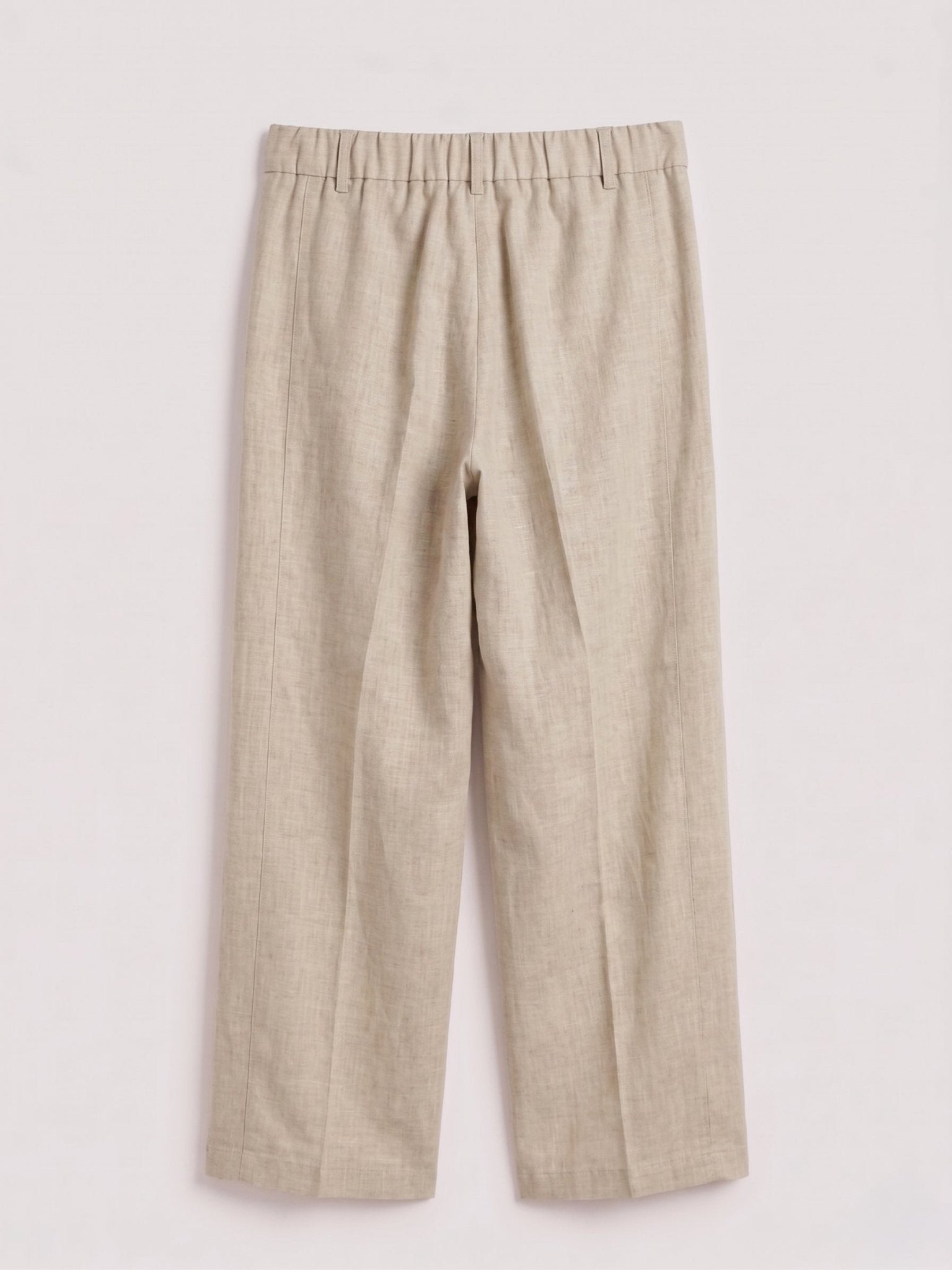 Pantalone Dritto in Viscosa di Lino - Caractère