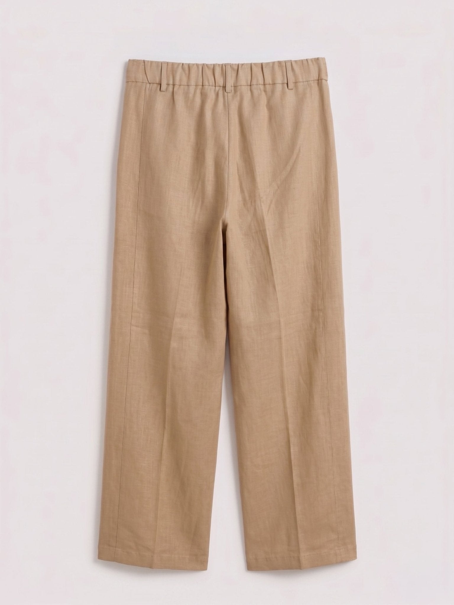 Pantalone Dritto in Viscosa di Lino - Caractère