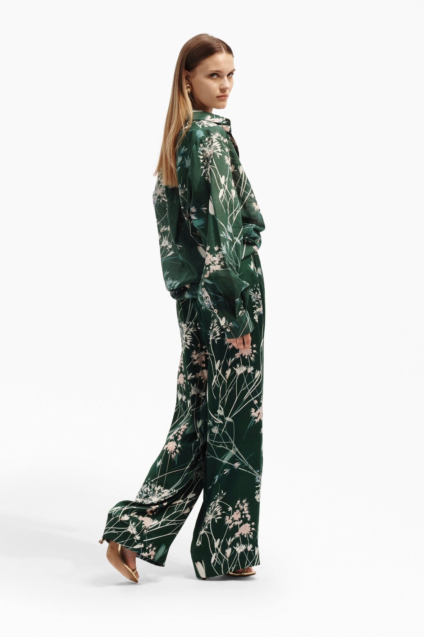 Pantalone Dritto Morbido in Viscosa - Caractère