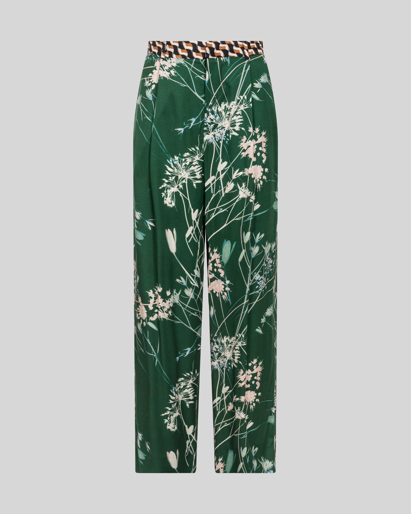 Pantalone Dritto Morbido in Viscosa - Caractère