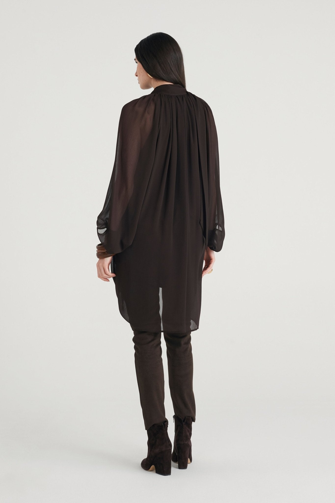 Pantalone in similsuede - Caractère