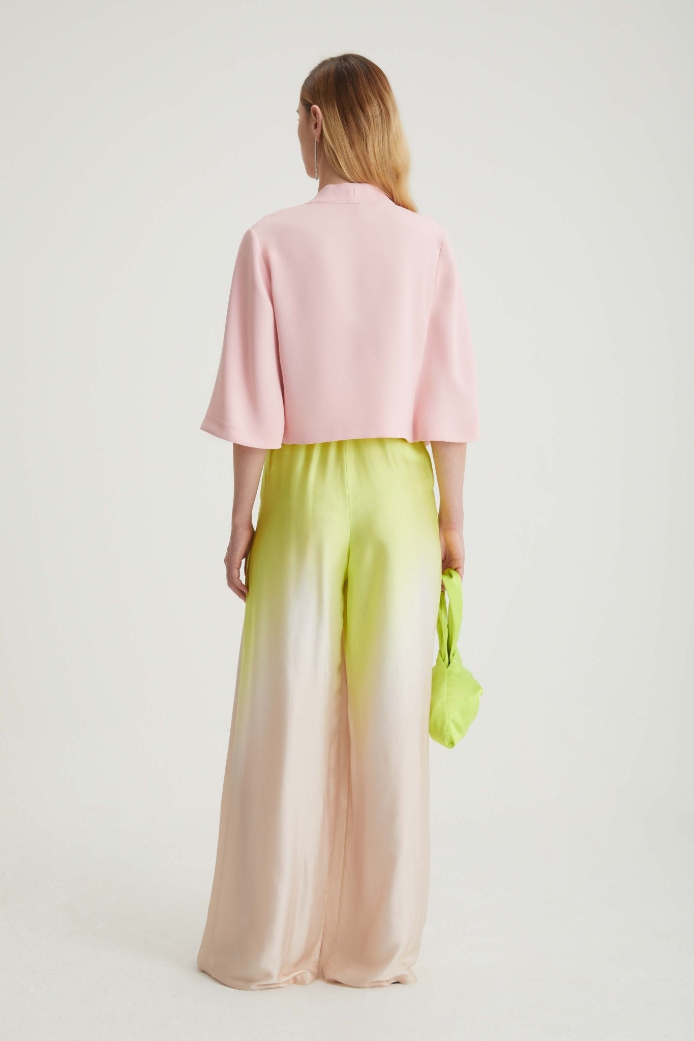 Pantalone largo in viscosa - Caractère