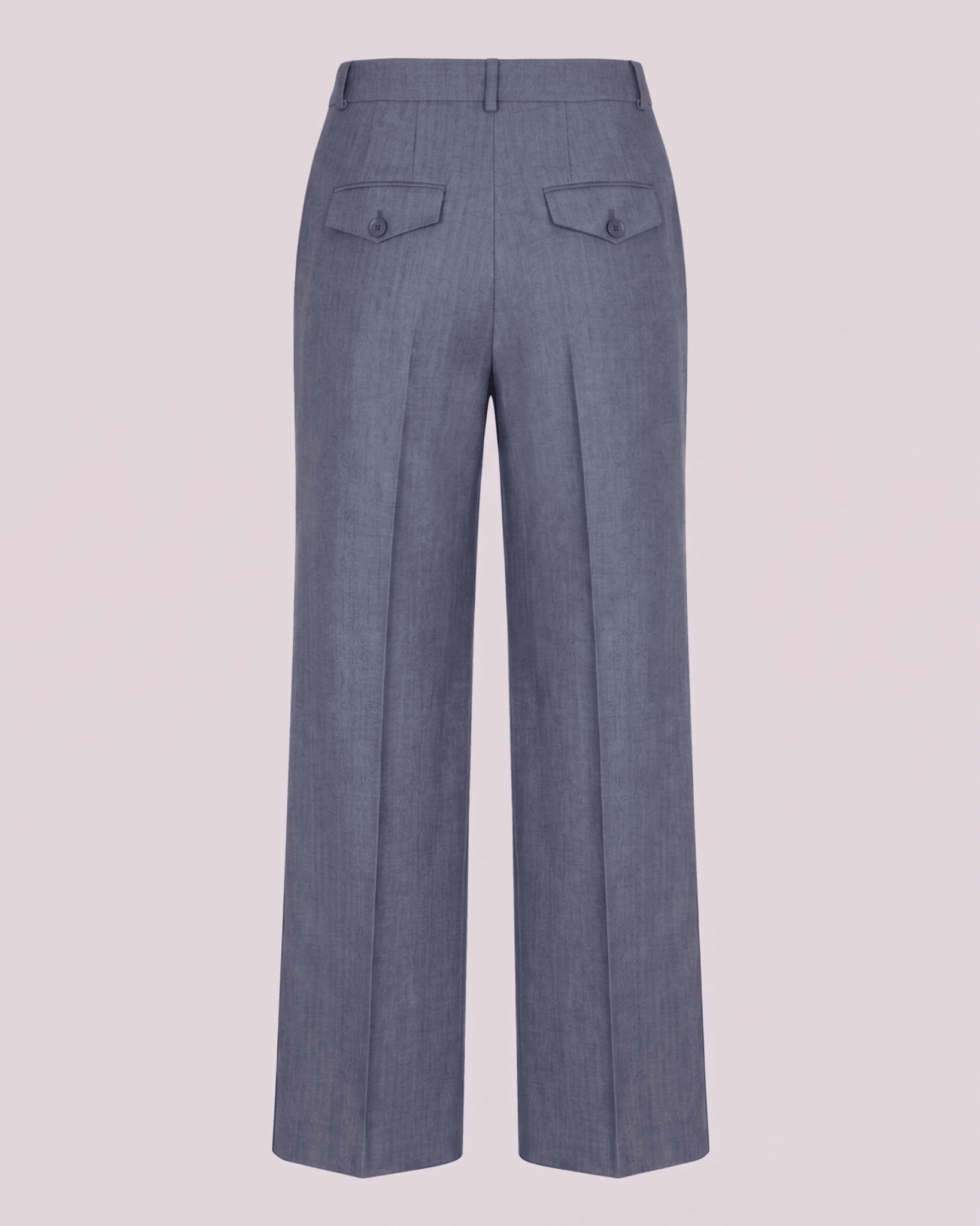 Pantalone sartoriale wide leg a vita media - Caractère