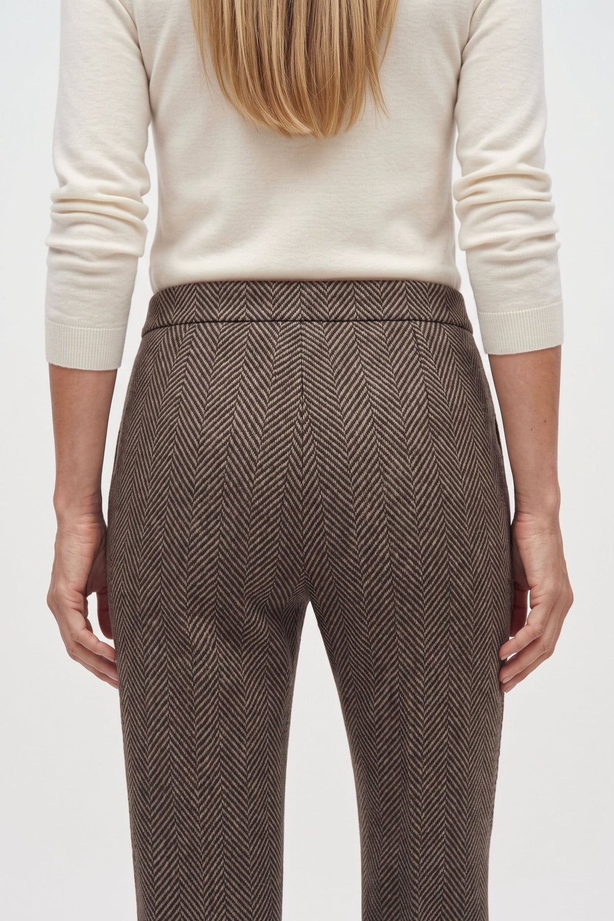 Tailleur Trumpet In Punto Milano Jacquard - Caractère