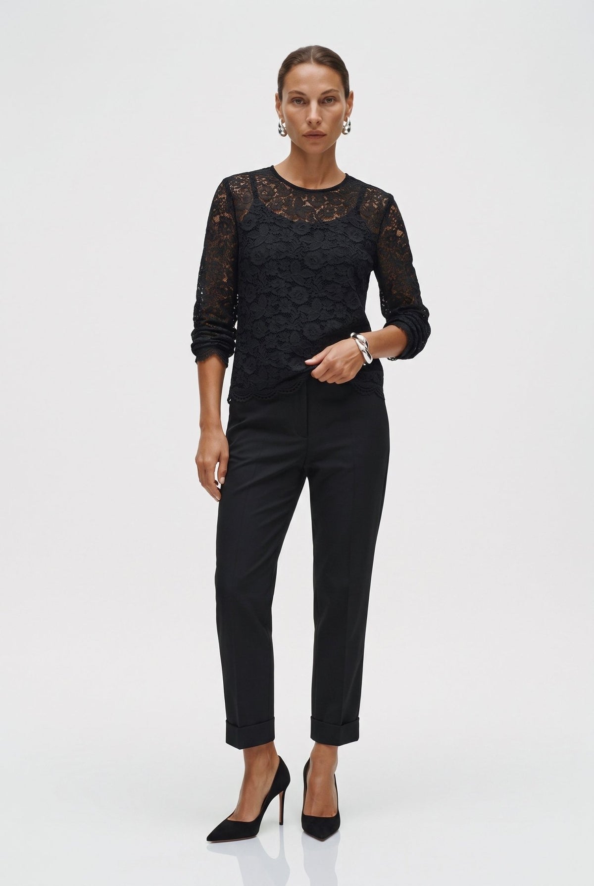 Pantaloni chino in cotone tecnico - Caractère