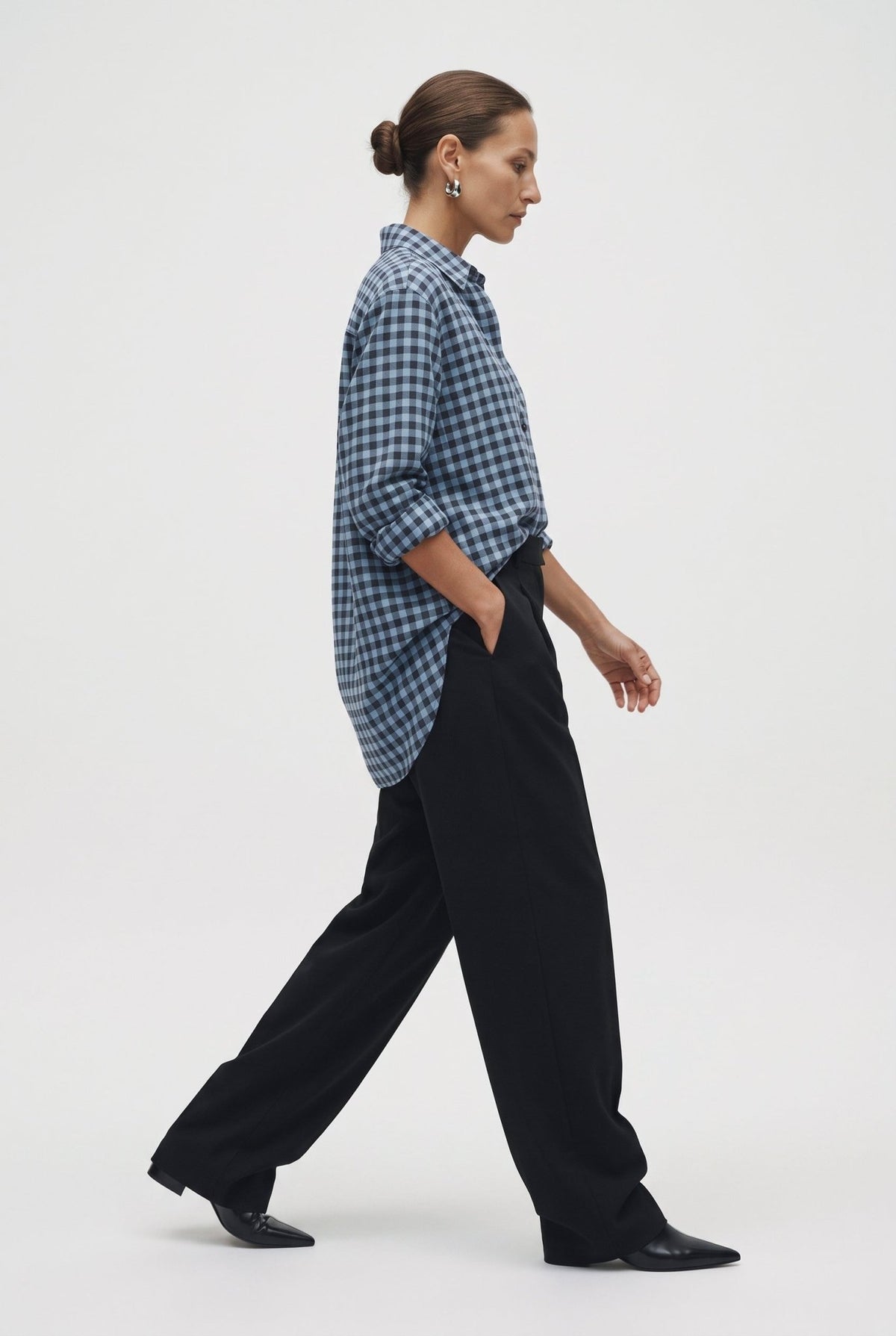 Pantaloni Donna da Completo in Crepe – Eleganza Contemporanea Raffinata - Caractère