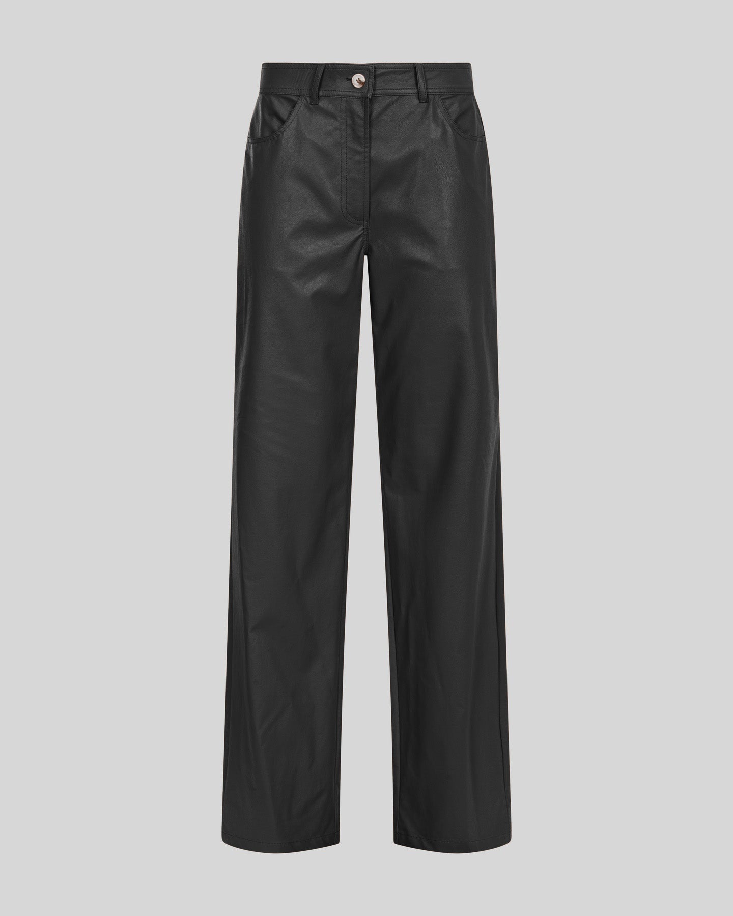 Pantaloni Donna in Simil Pelle Eleganti Linea Dritta - Caractère