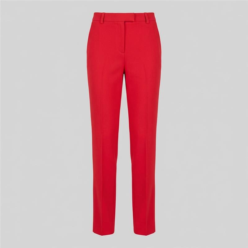 Pantaloni Eleganti in Crepe Linea Dritta