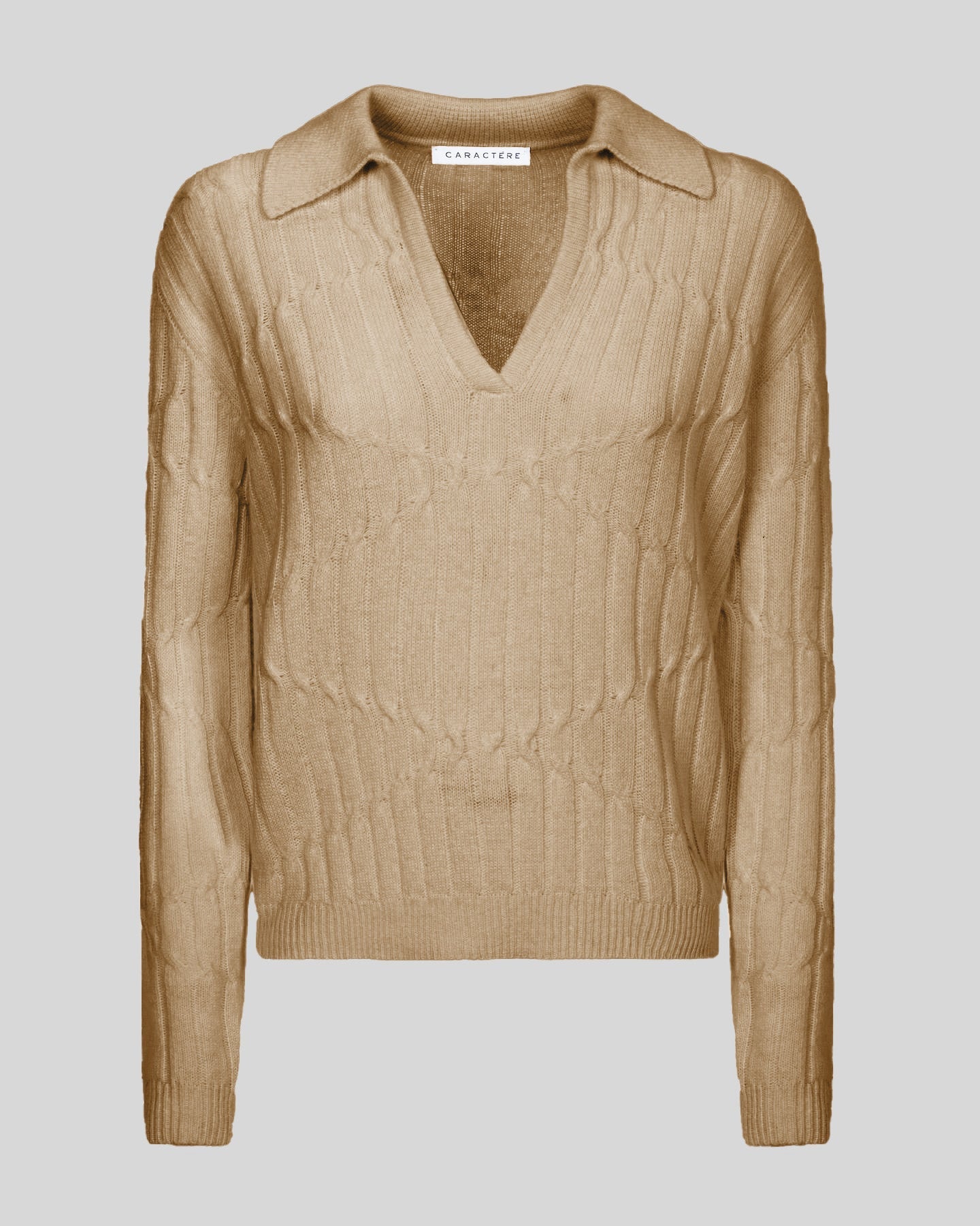 Polo in misto cashmere - Caractère