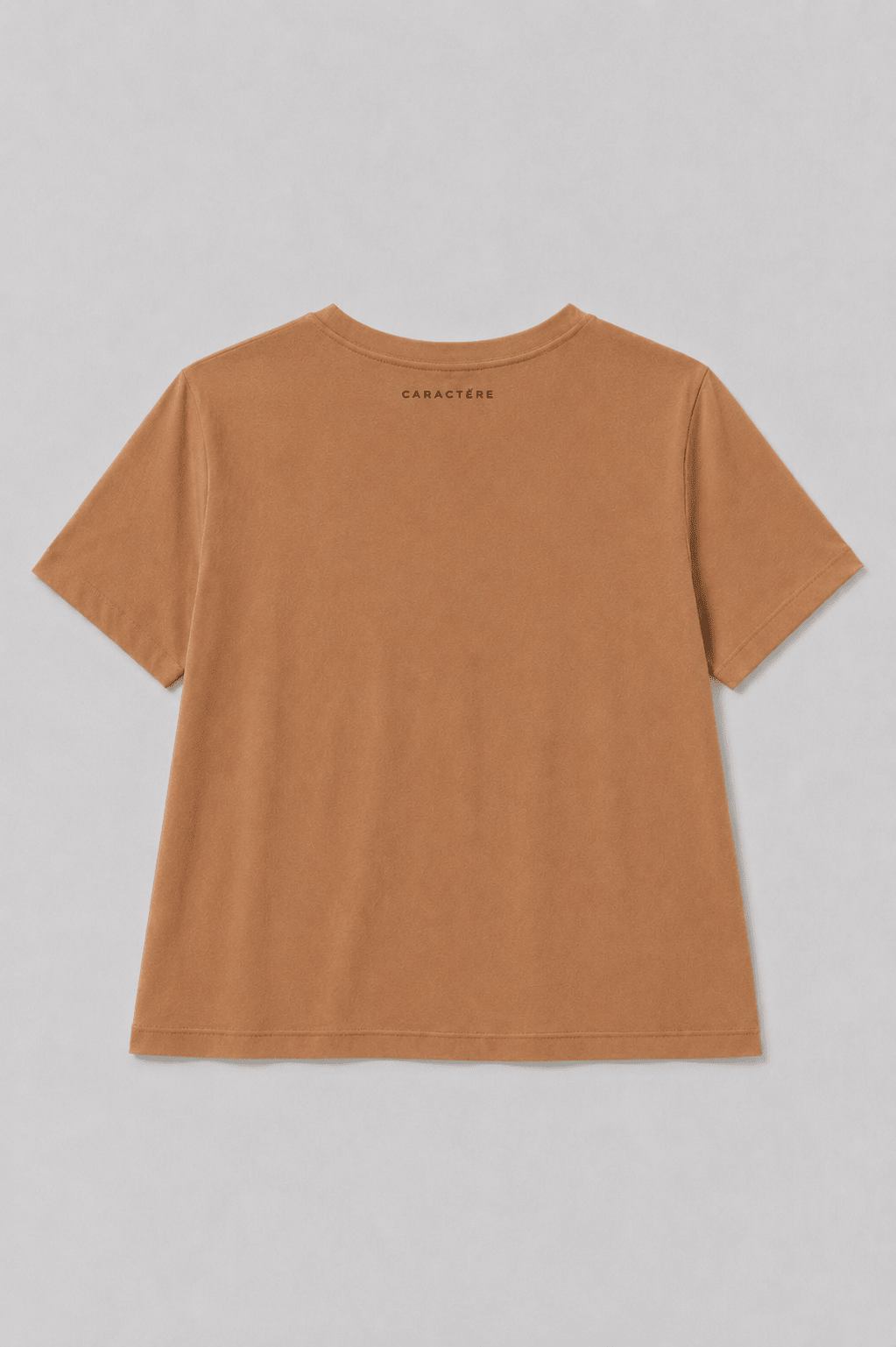 T-shirt dritta Girocollo in Jersey di Cotone - Caractère