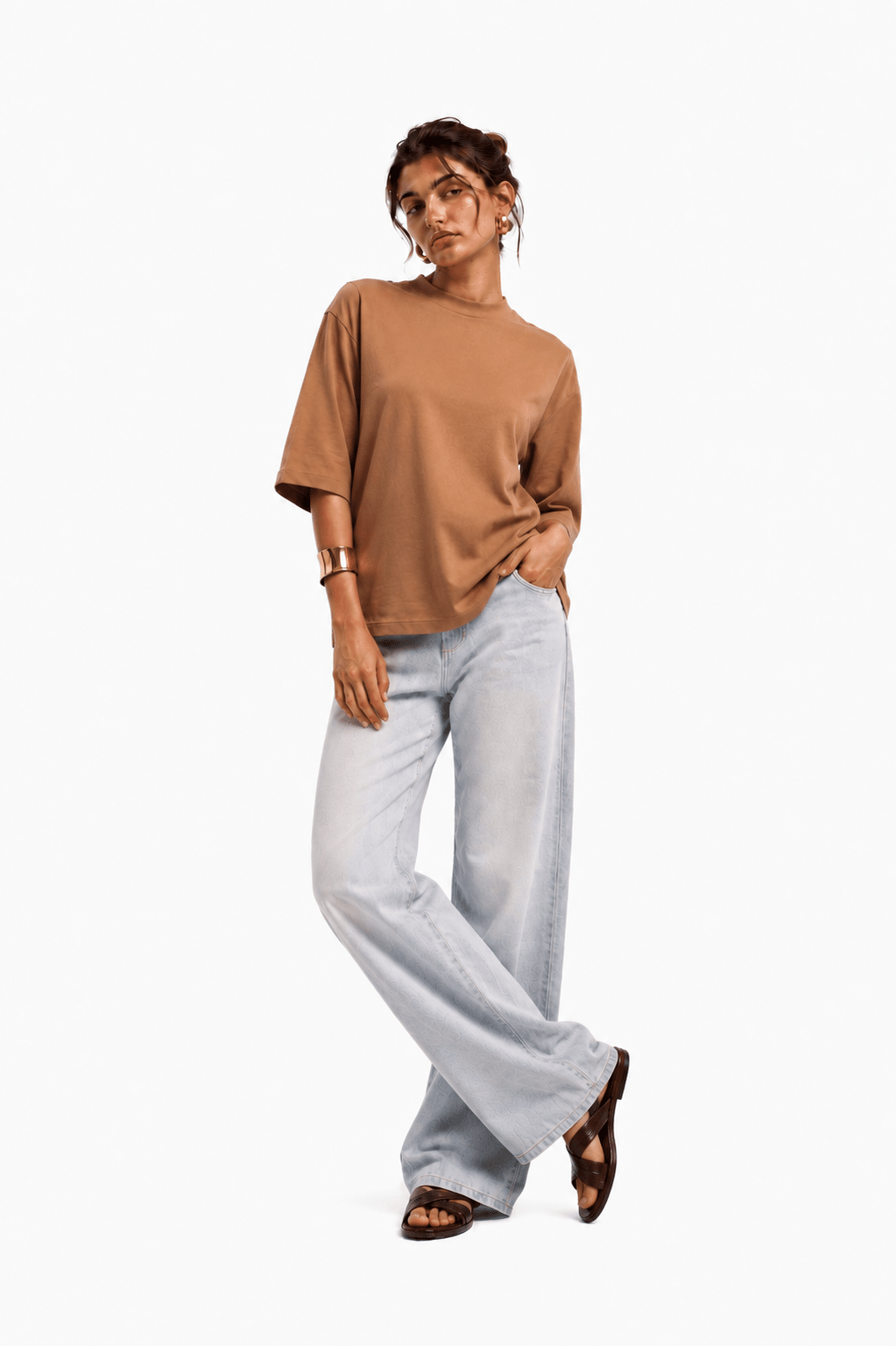 T-shirt oversize dal taglio morbido - Caractère