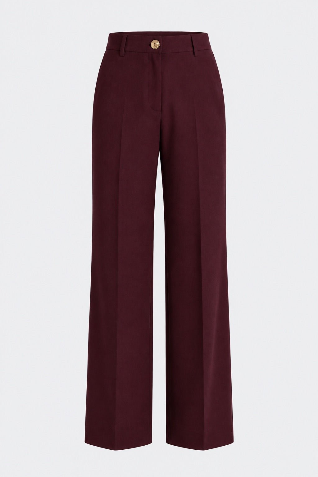 Tailleur giacca corta doppiopetto e pantalone gamba dritta in crepe - Caractère