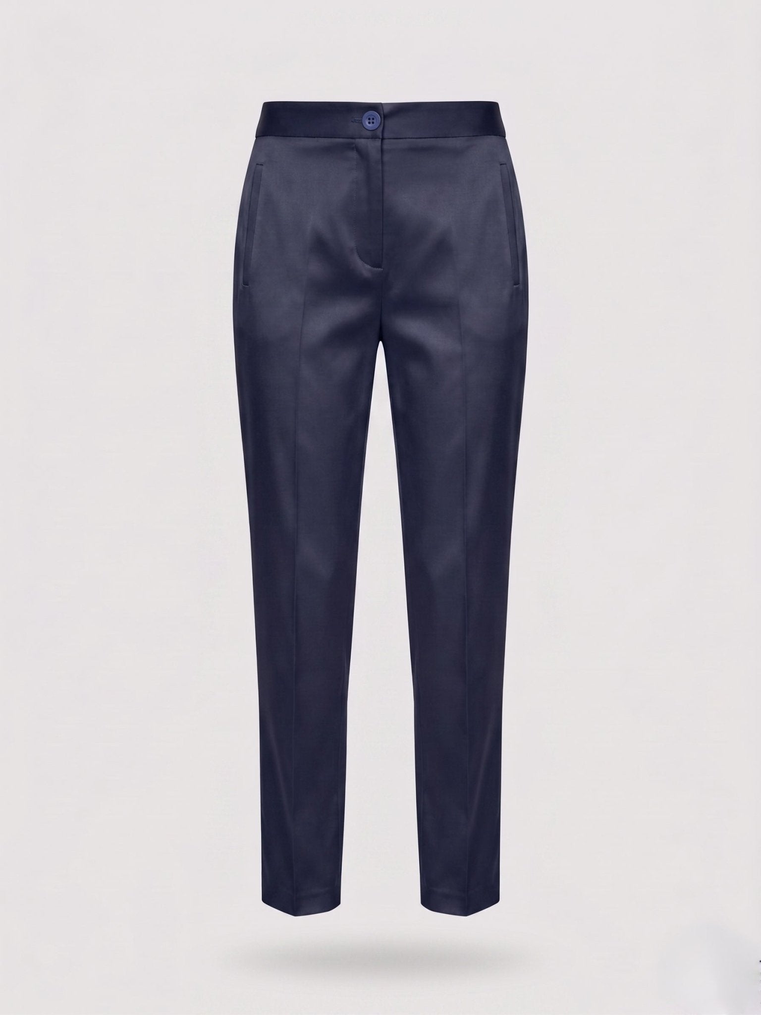 Tailleur in Cotone Giacca Monopetto e Pantalone Sigaretta - Caractère