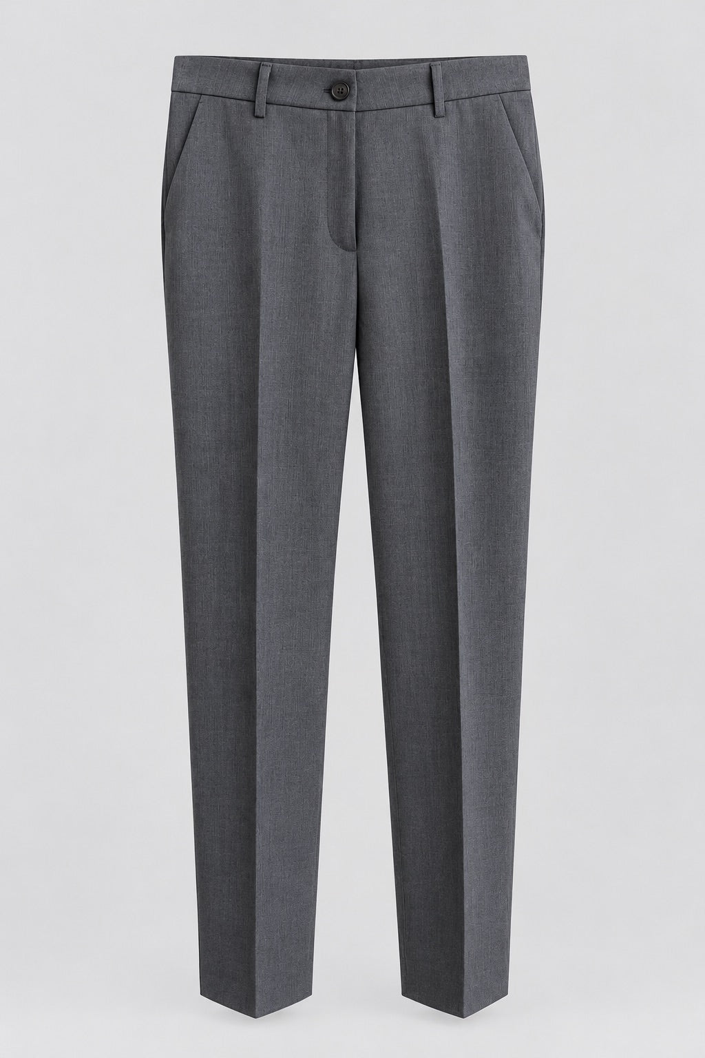 Tailleur in misto lana blazer doppiopetto collo a lancia e pantalone dritto - Caractère
