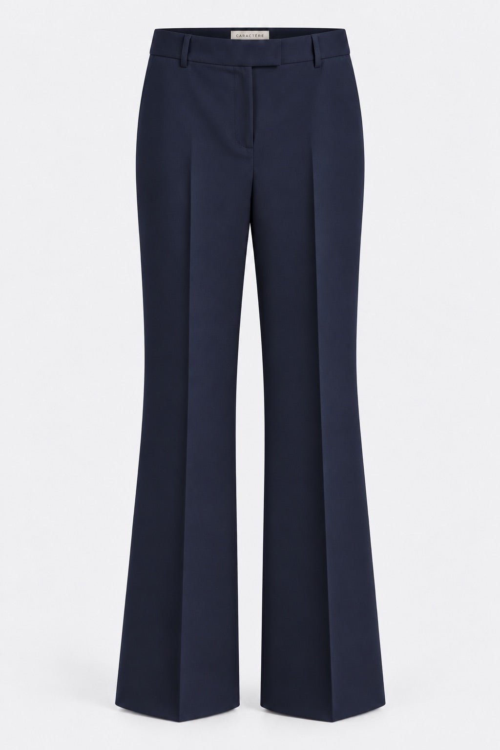 Tailleur in misto lana blazer doppiopetto e pantalone a zampa - Caractère