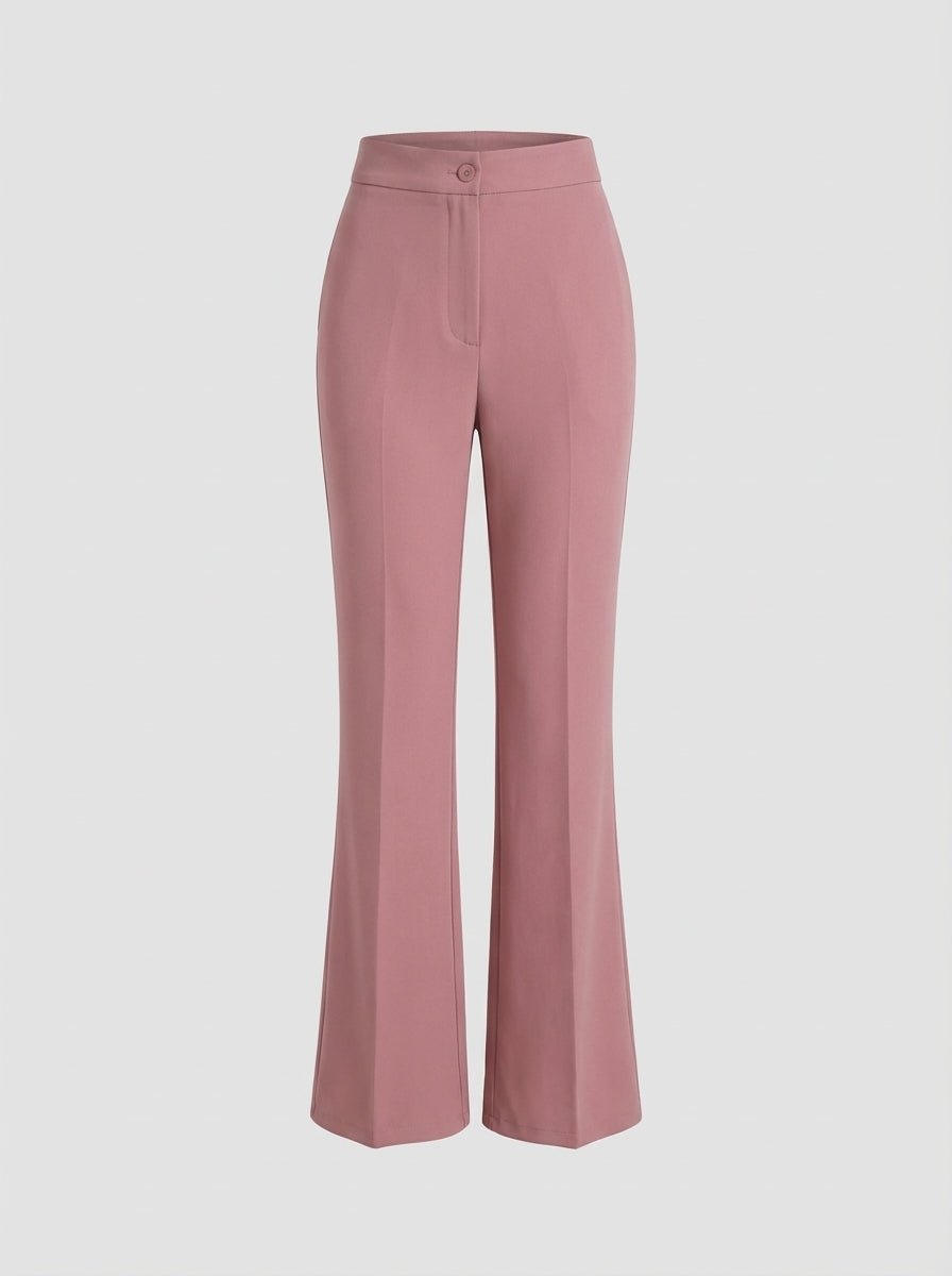 Tailleur in Tweed Giacca monopetto e Pantalone a zampa - Caractère