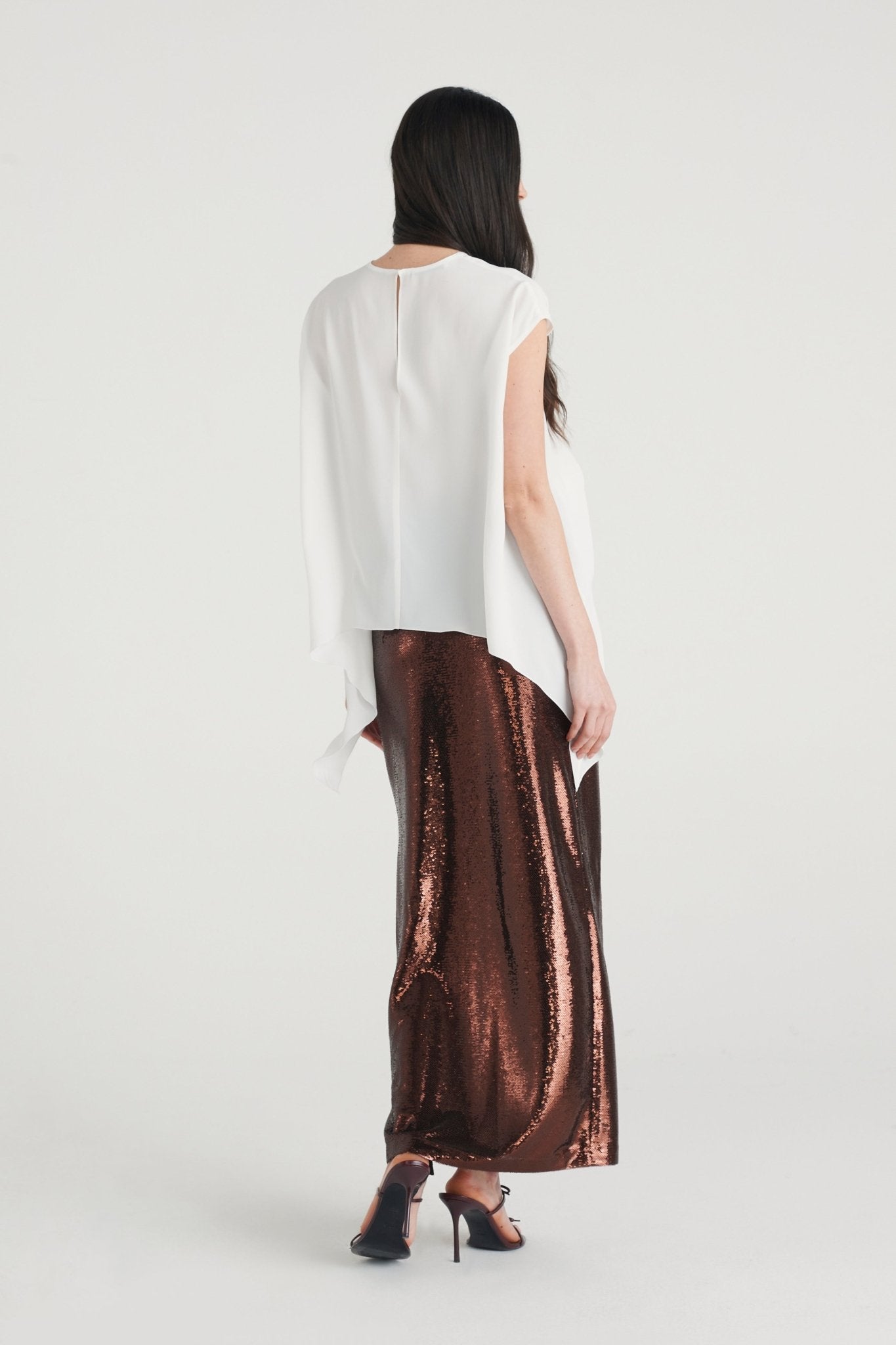 Top in crepe - Caractère