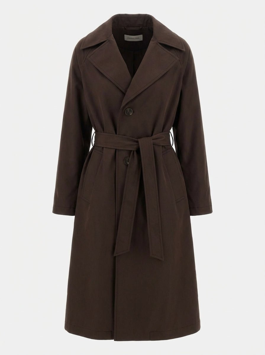 Trench Donna Midi in cotone - Caractère