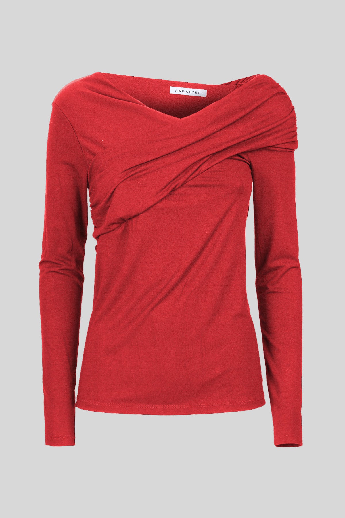 Blusa in jersey di viscosa