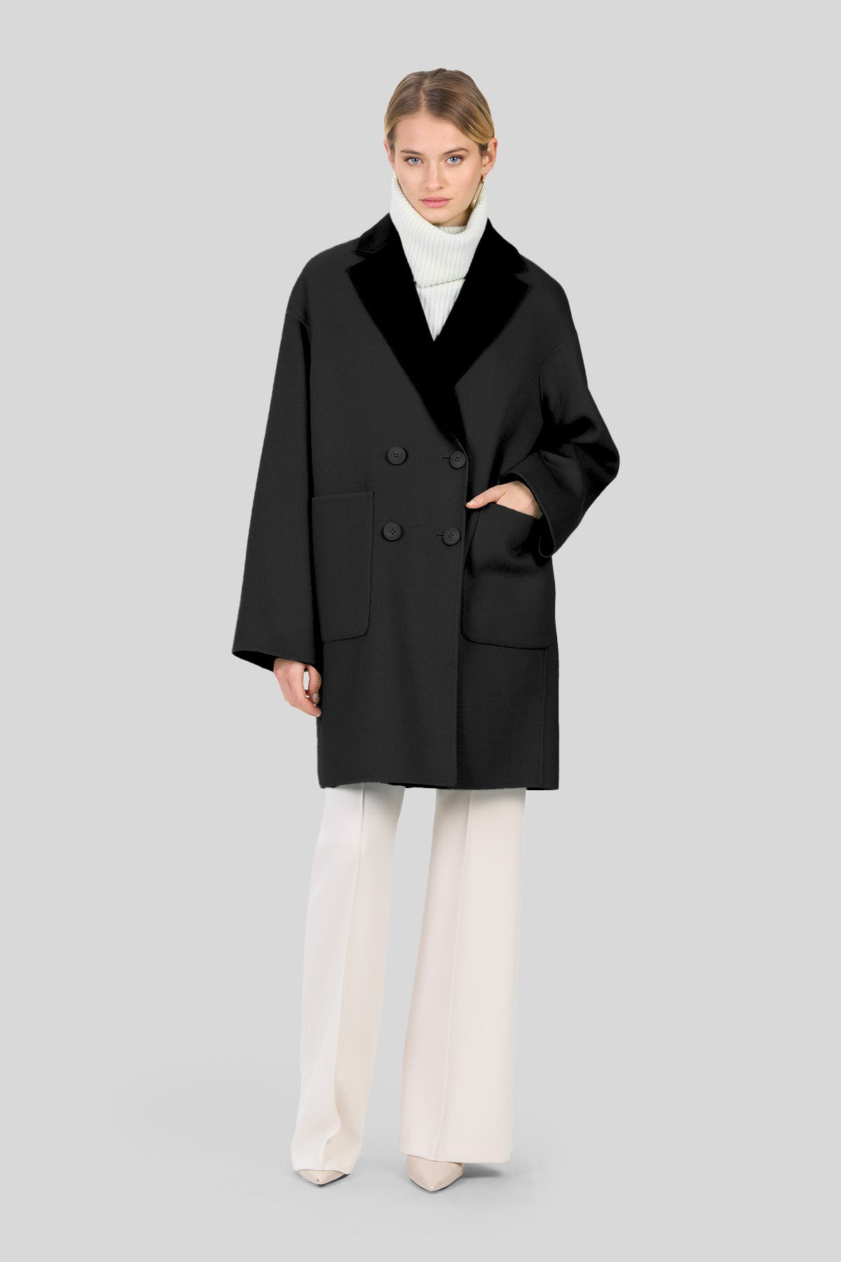 Cappotto in double