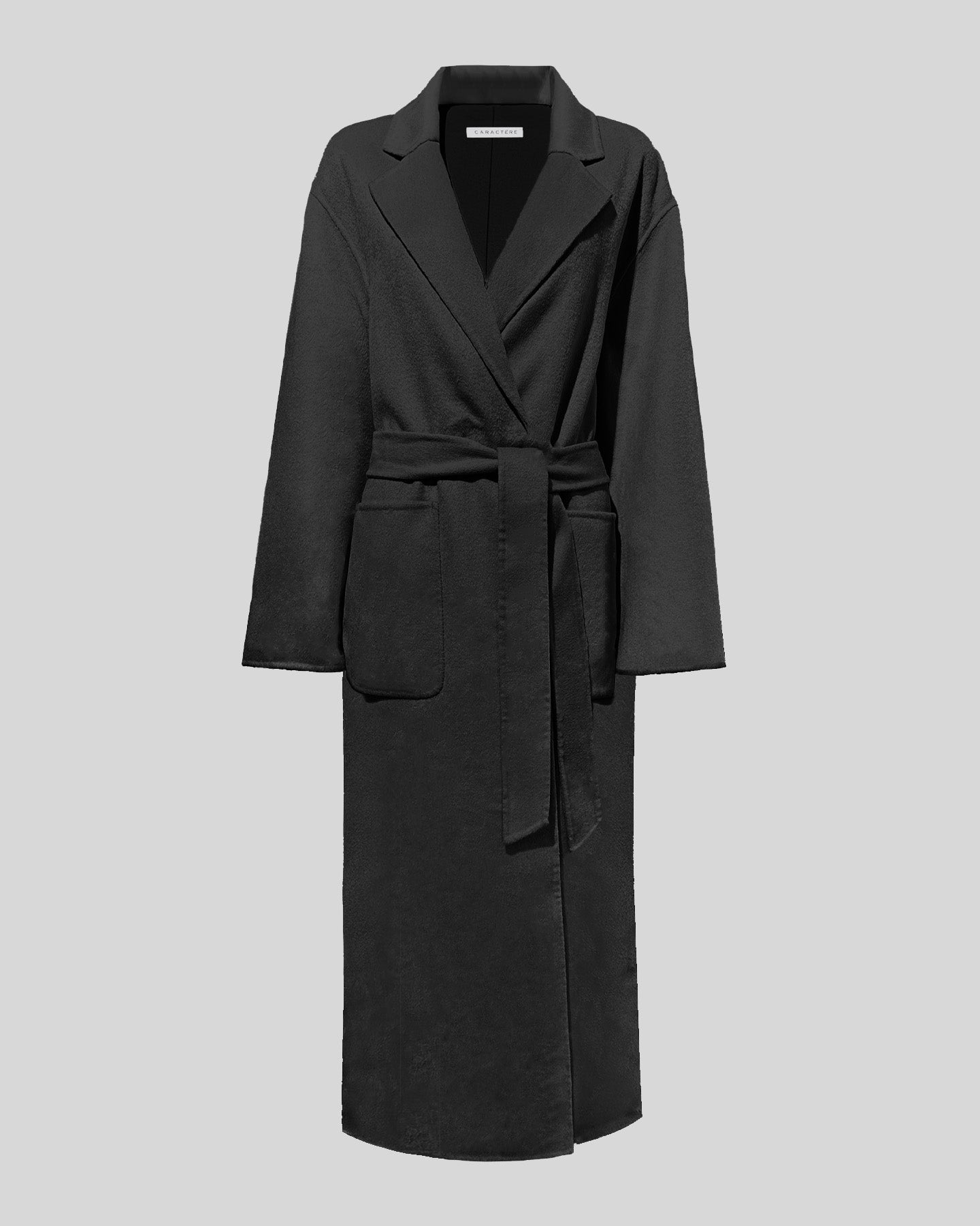 Cappotto lungo misto lana