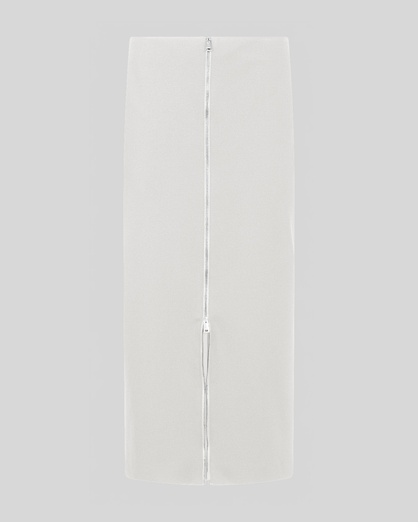 Gonna longuette con zip