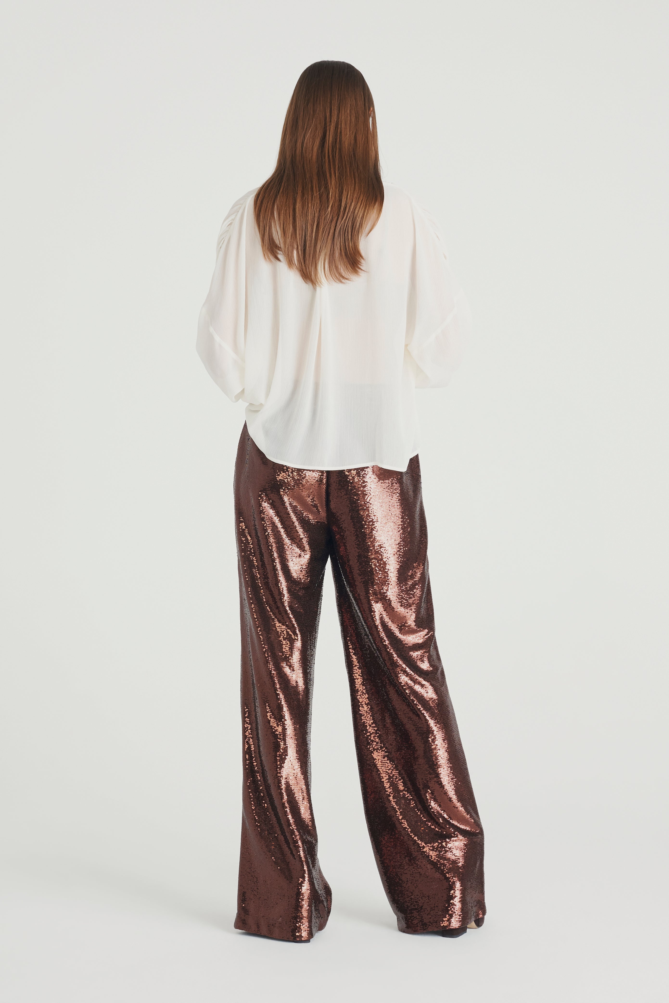 Blusa in creponne
