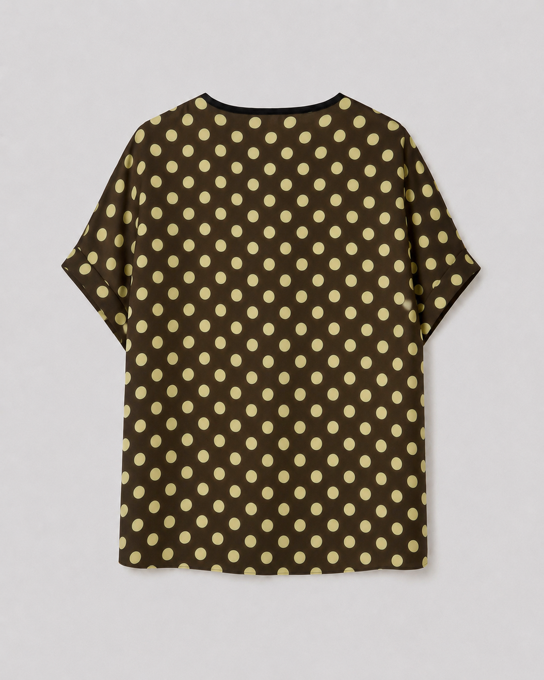Blusa Kimono Scollo a V in Cotone