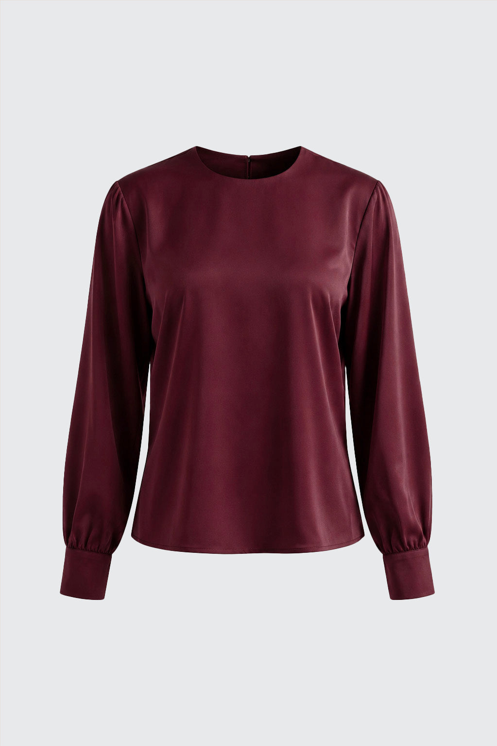 Blusa Girocollo in Cotone