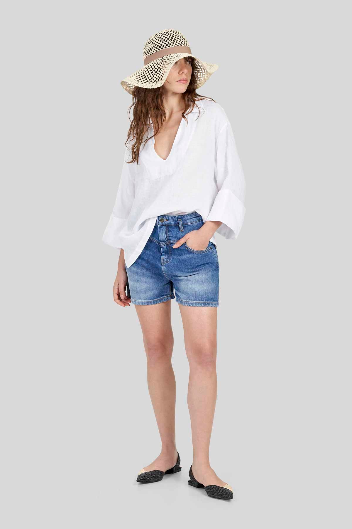 Blusa in Lino