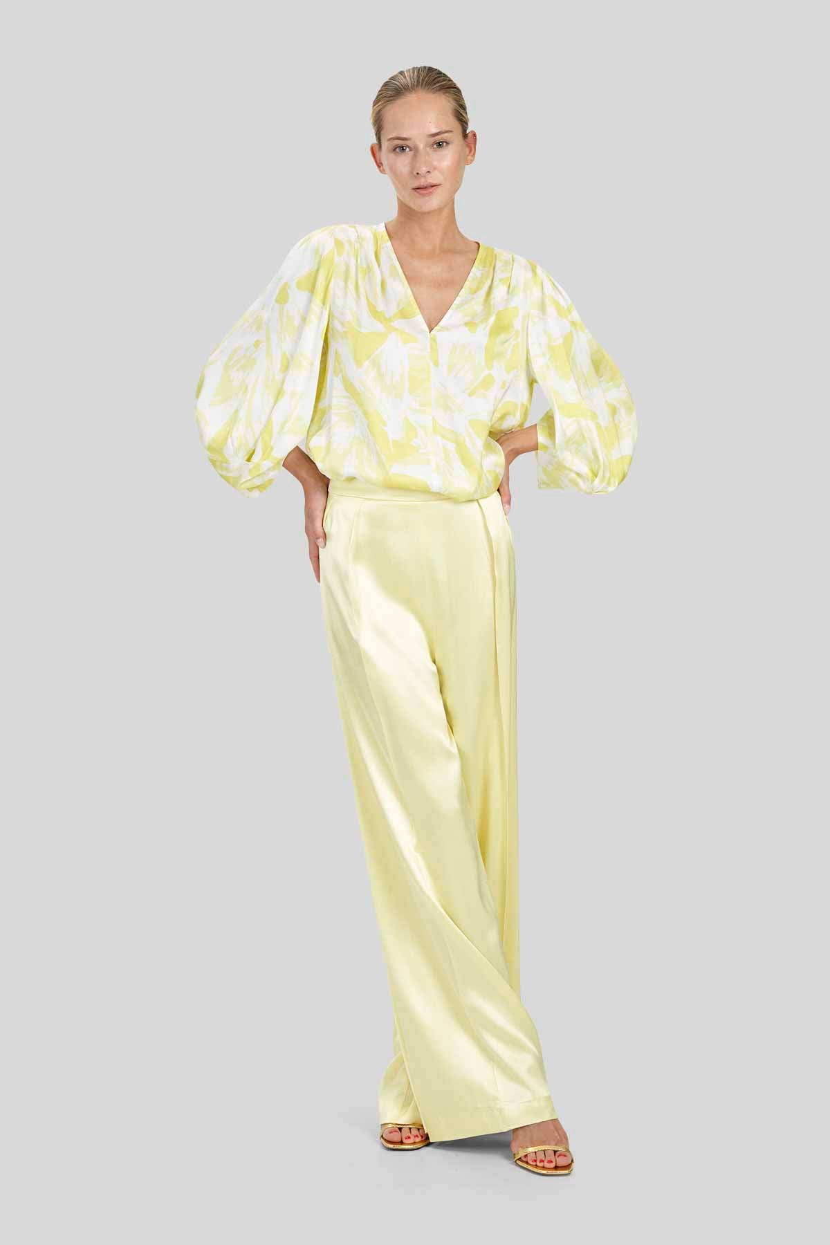 Blusa in Raso di Viscosa