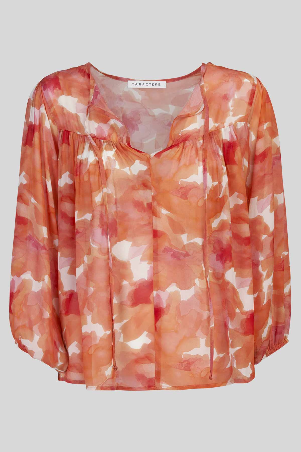 Blusa in Georgette a Fantasia