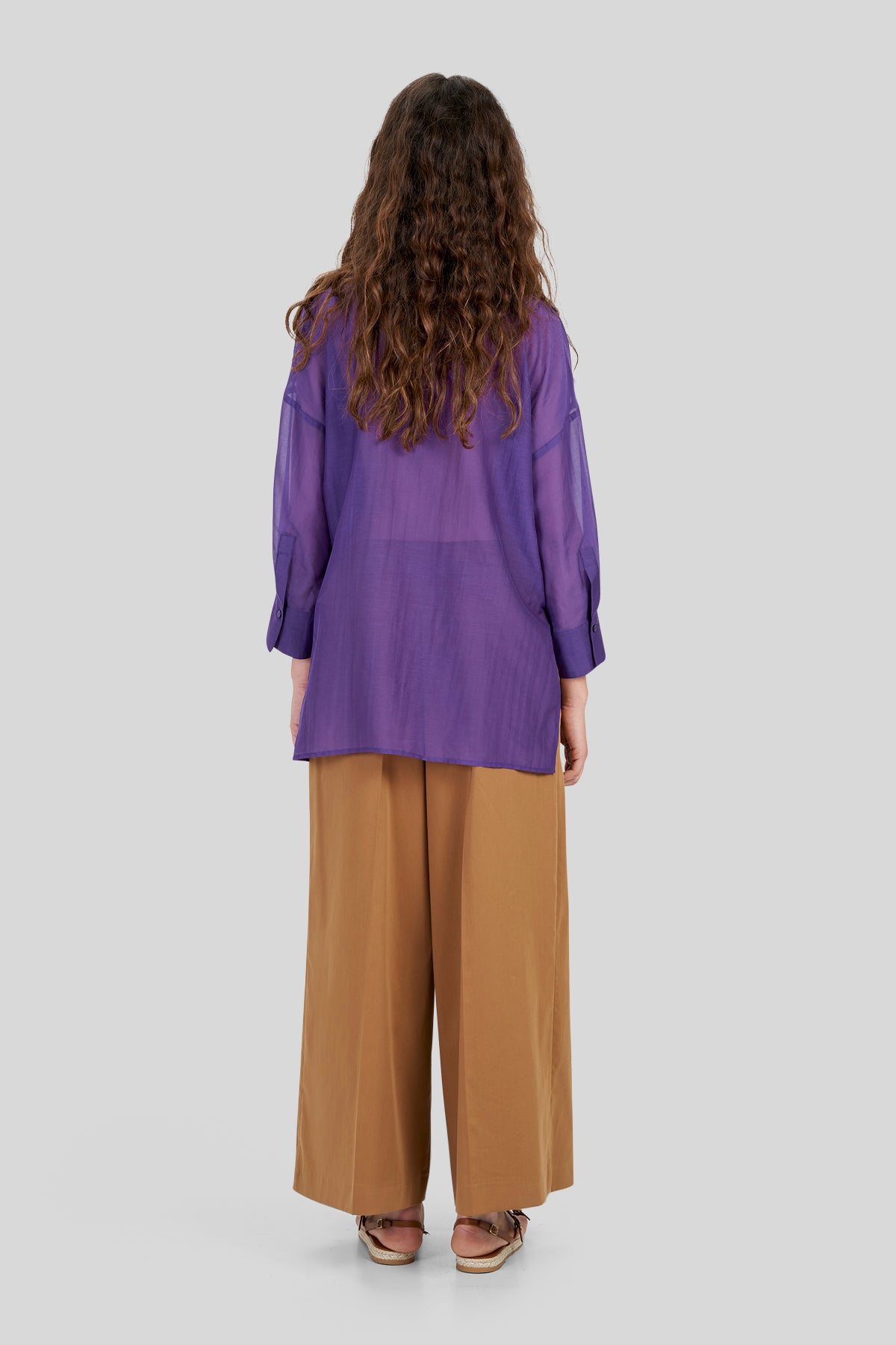 Pantaloni in rasatello stretch