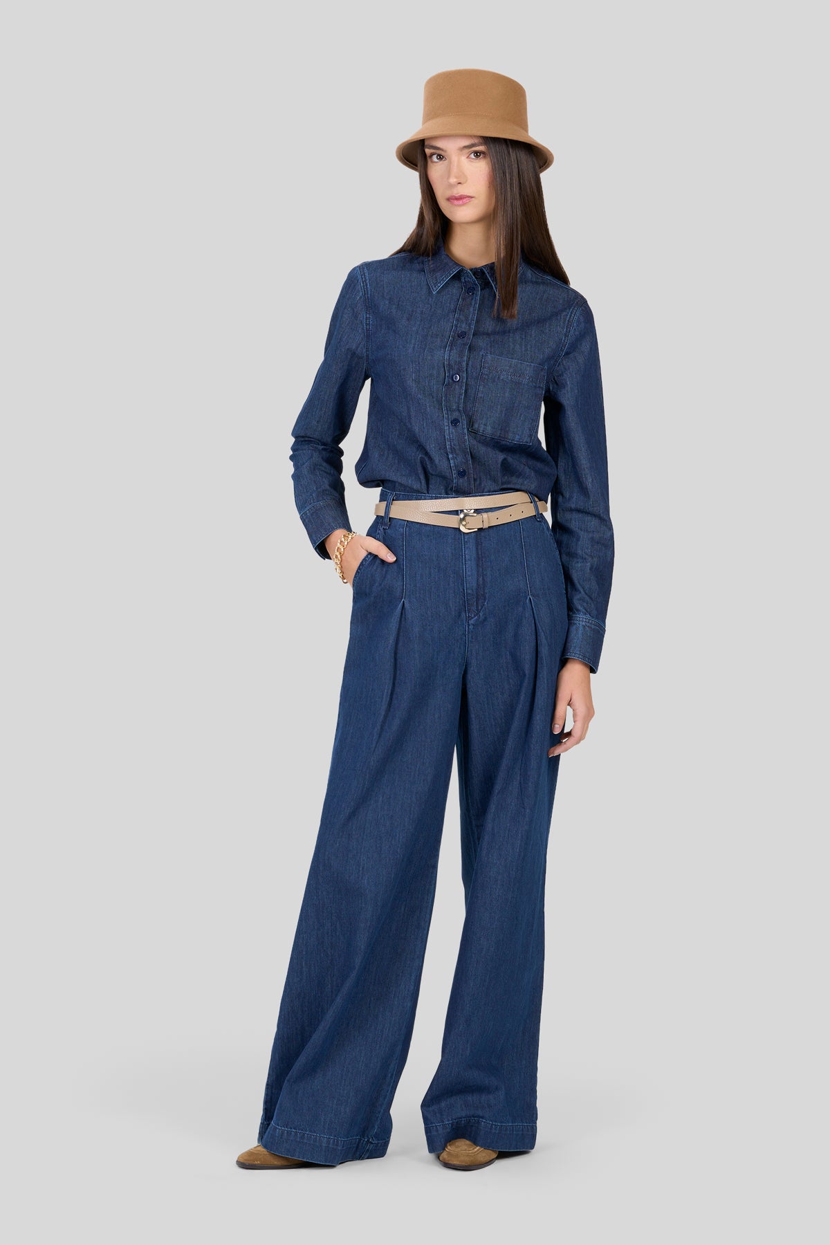 Camicia in denim