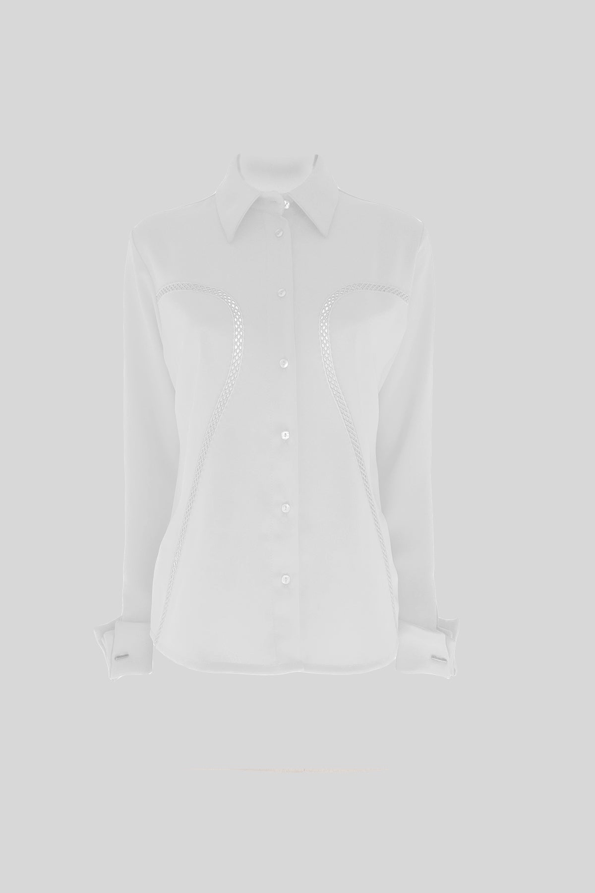 Camicia con ricamo