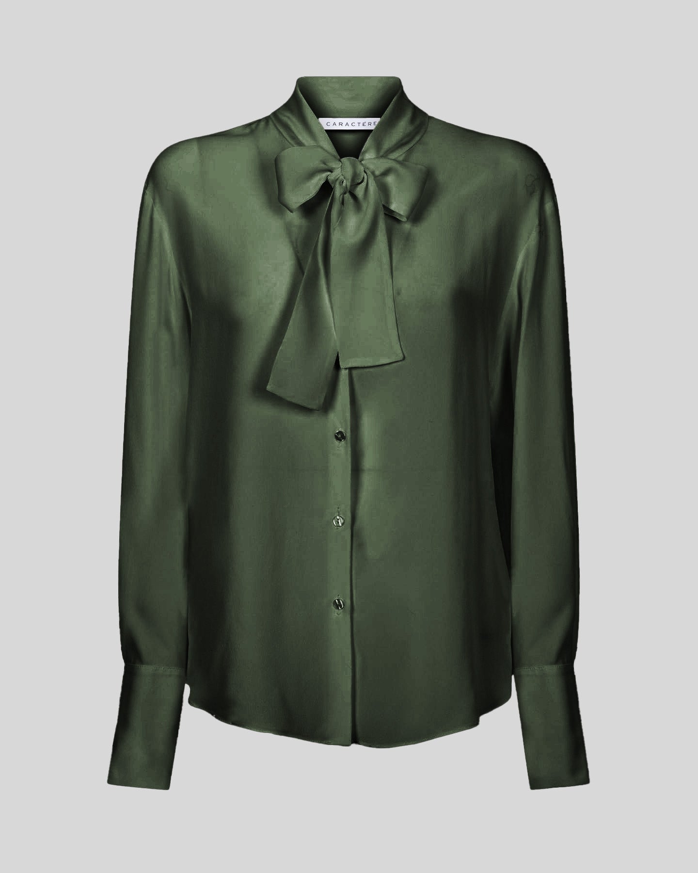 Camicia in crepe de chine