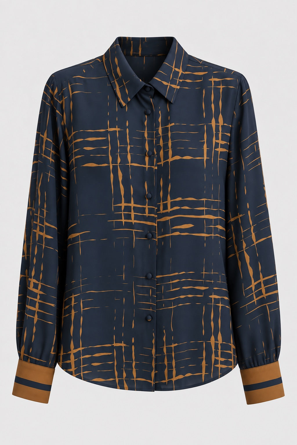 Camicia Donna Elegante in Simil Seta