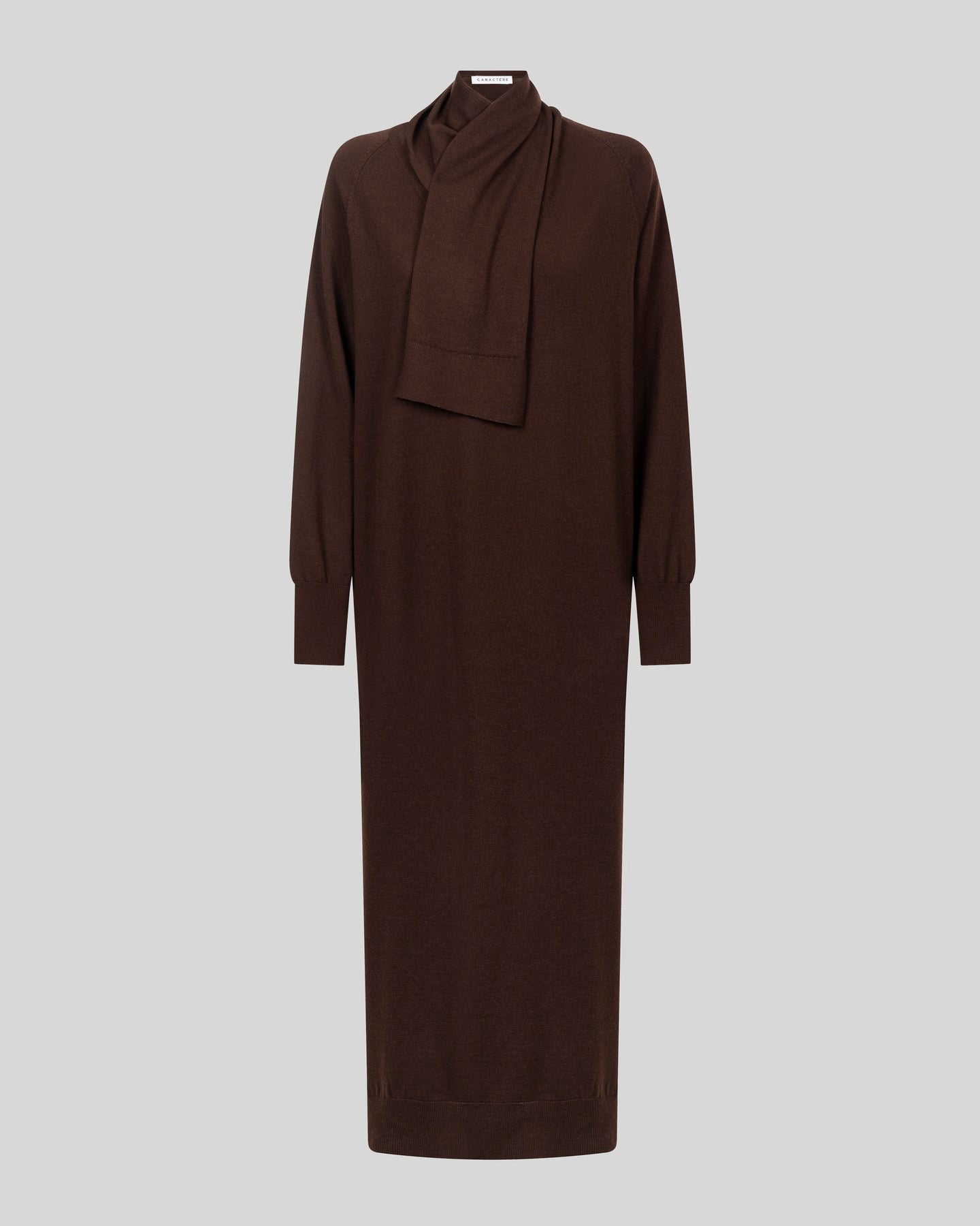 Abito longuette asimmetrico