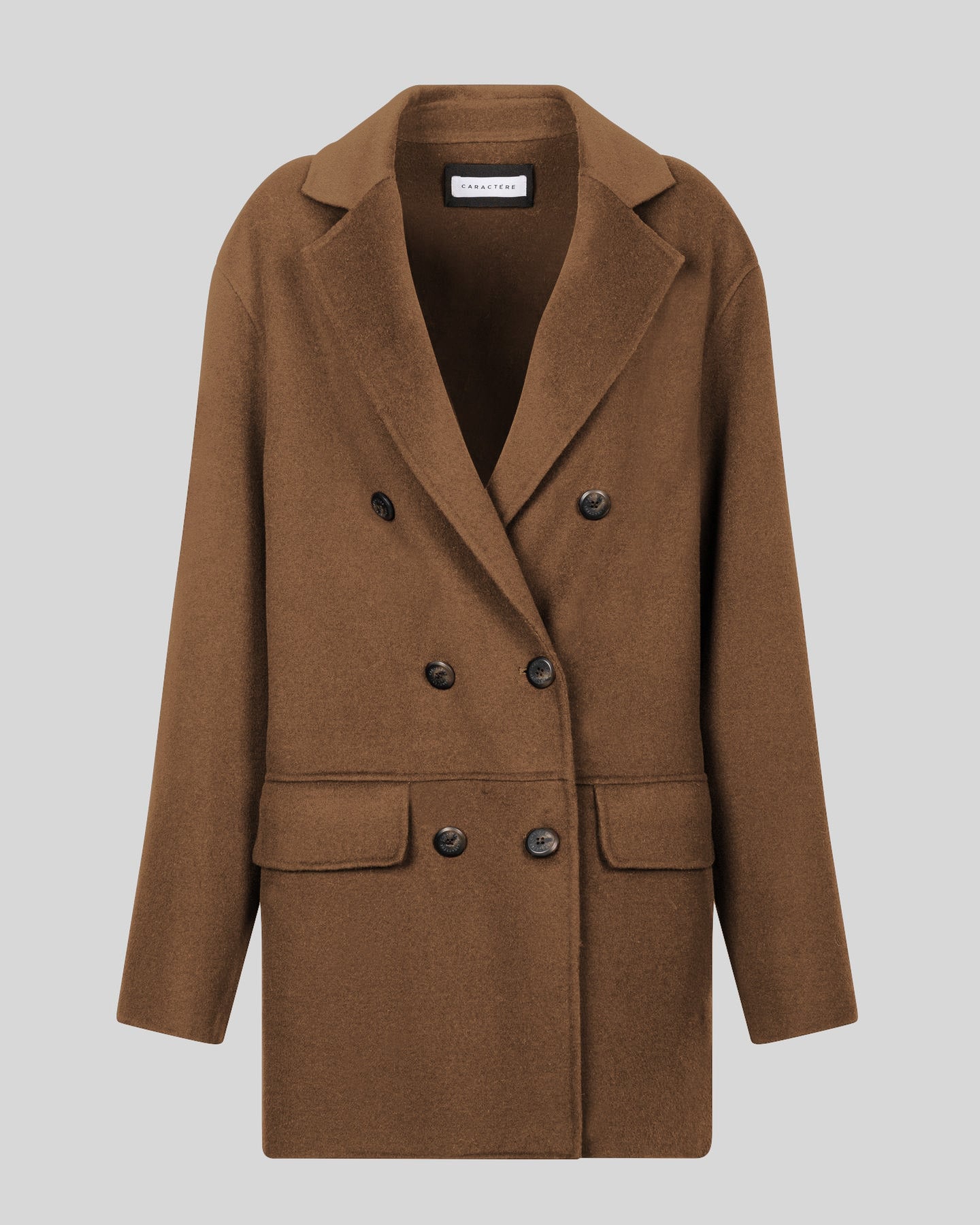 Cappotto corto doppiopetto